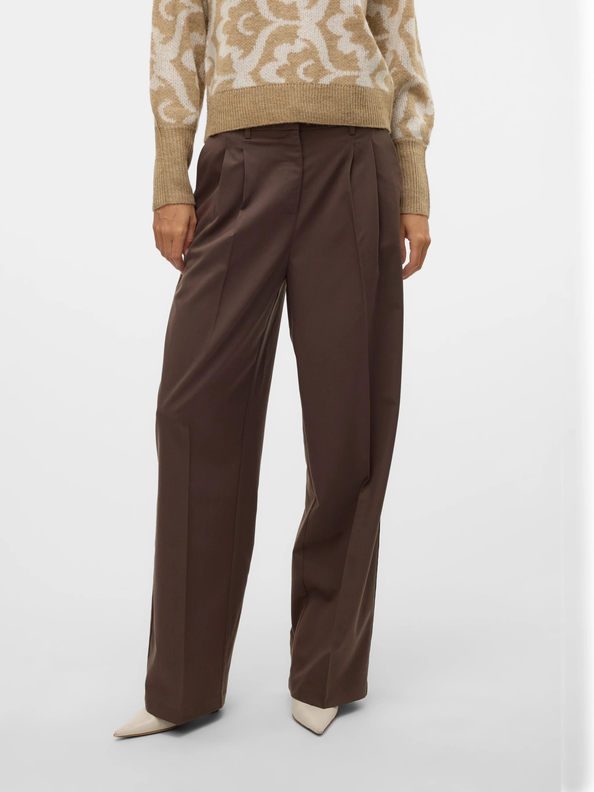 VERO MODA NILA MW WIDE DAD PANT