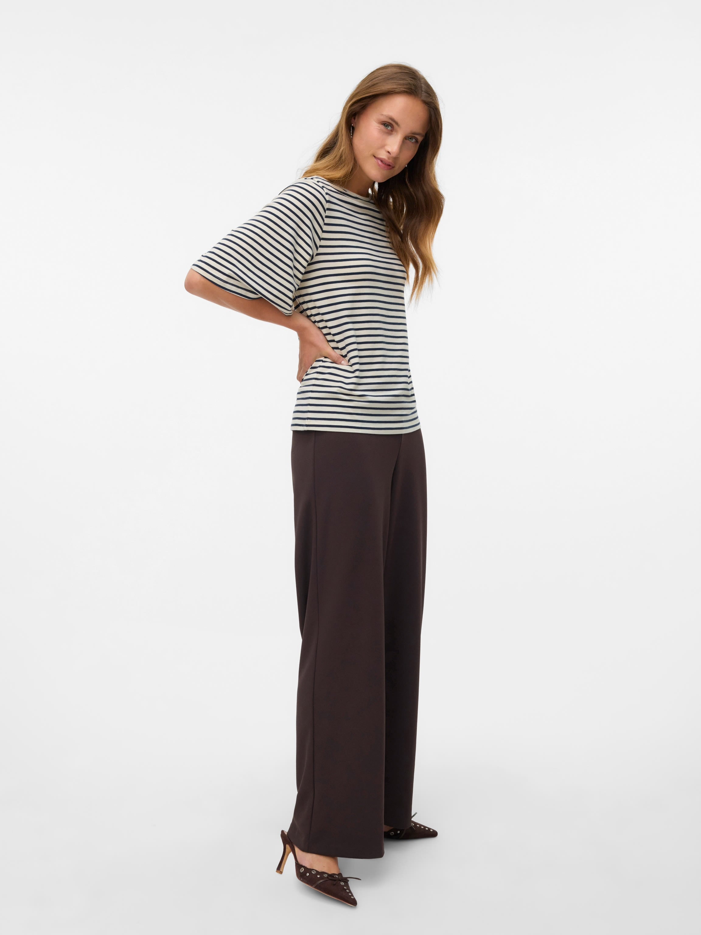 VERO MODA BERLIN ZAMIRA MW WIDE PANT