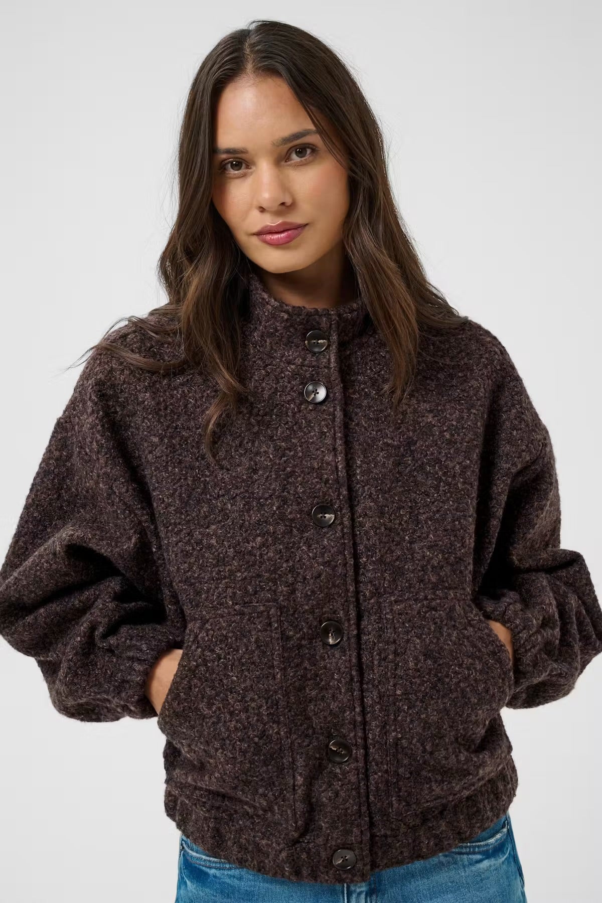 KAFFE LEONA BOMBER JACKET