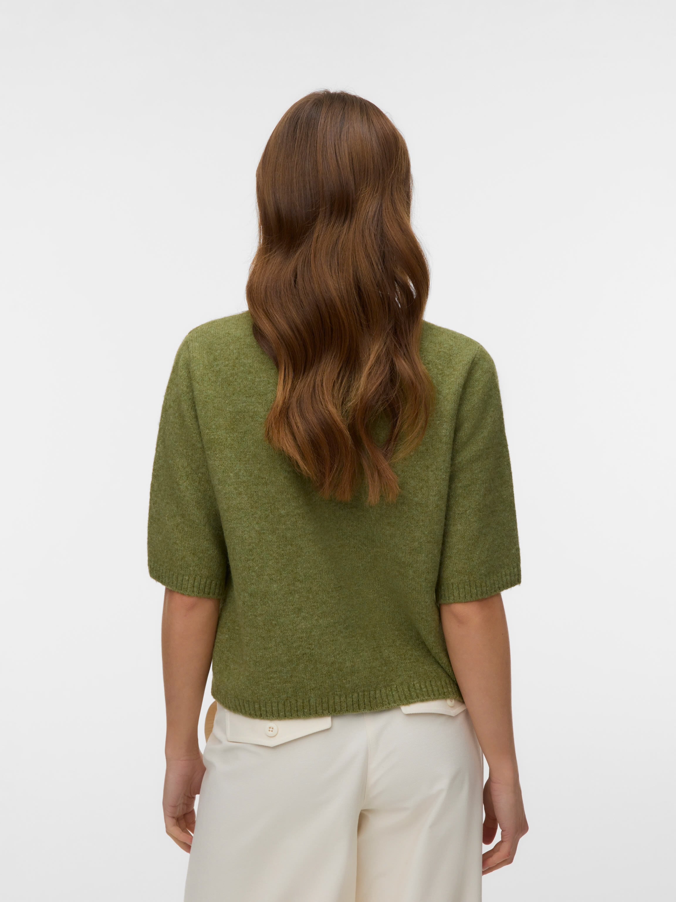VERO MODA BOOM 2/4 O-NECK OVERSIZE PULLOVER