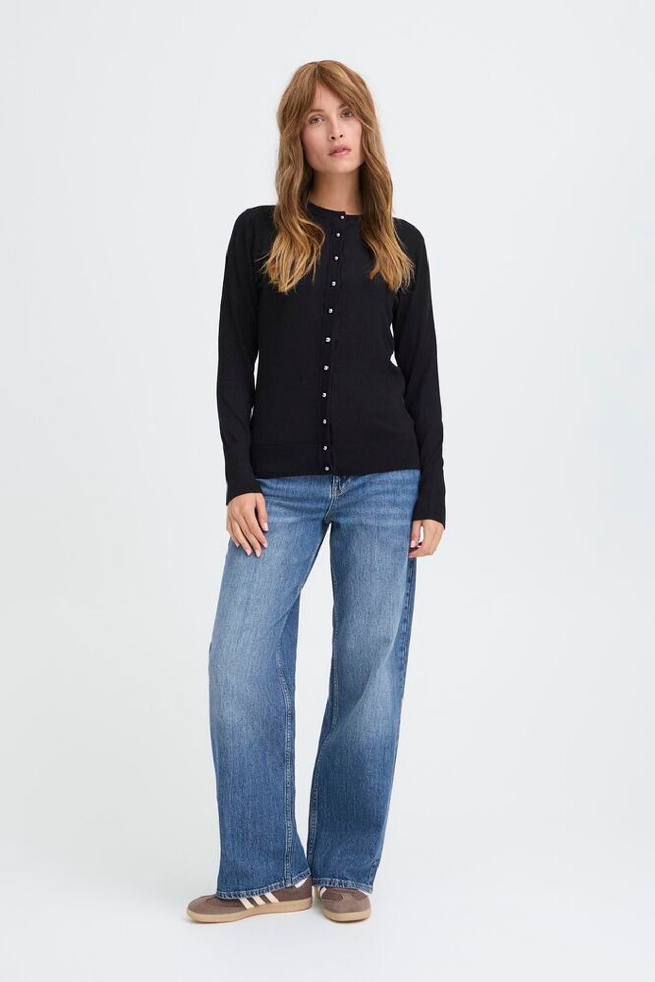 PULZ JEANS SARA BUTTON CARDIGAN