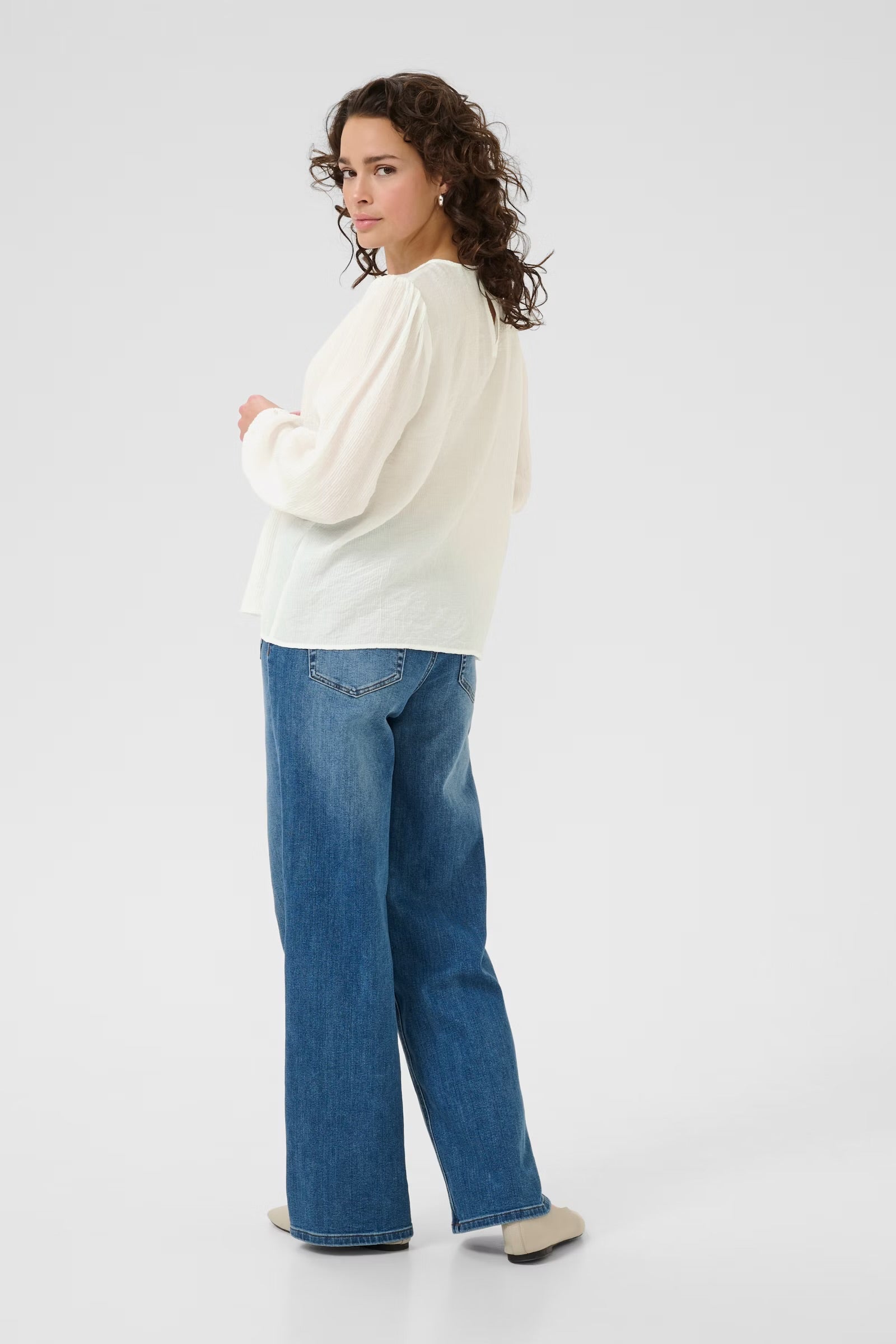 KAFFE VIVY BLOUSE