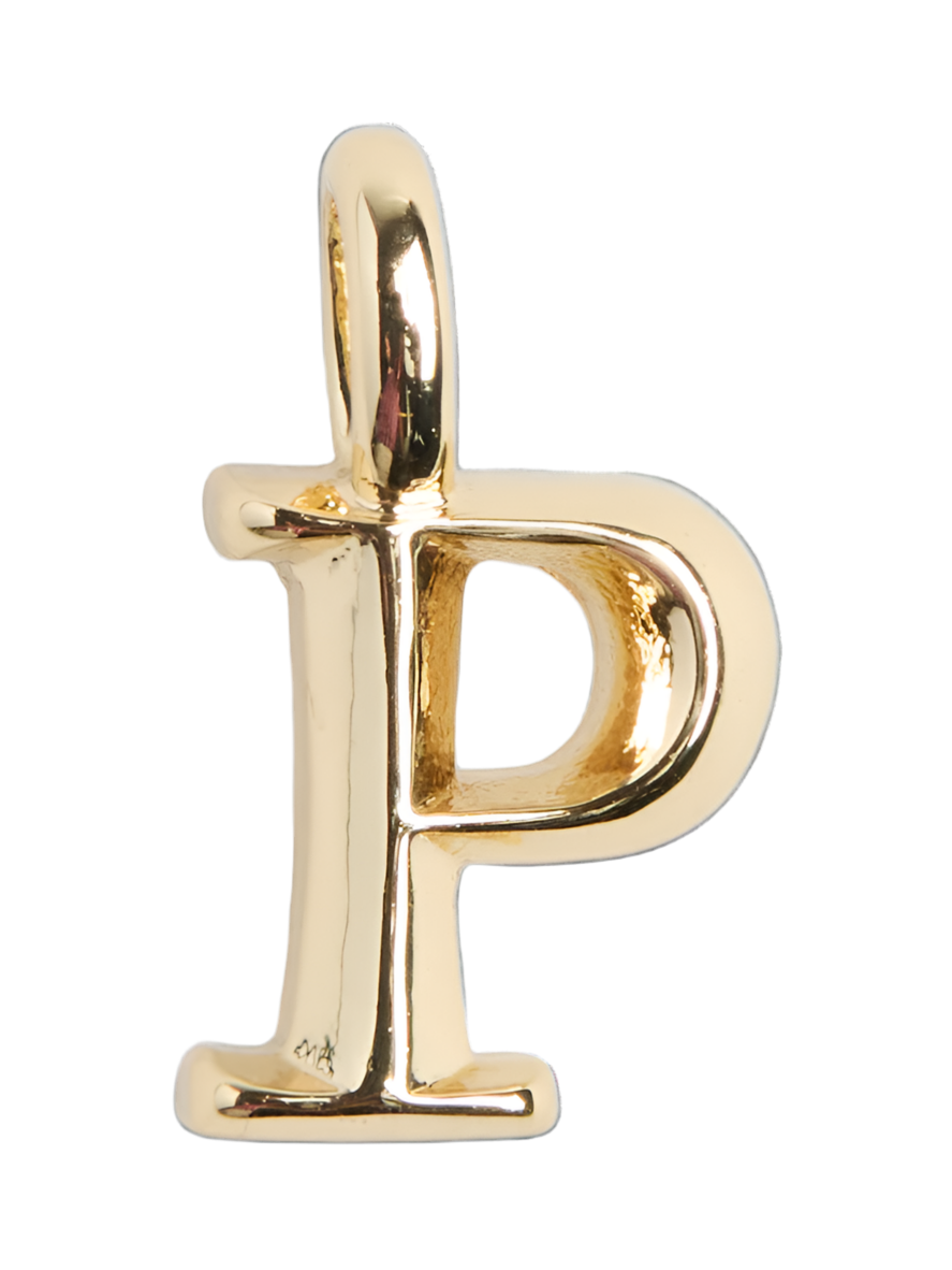 PIECES OLINE LETTER PLATED