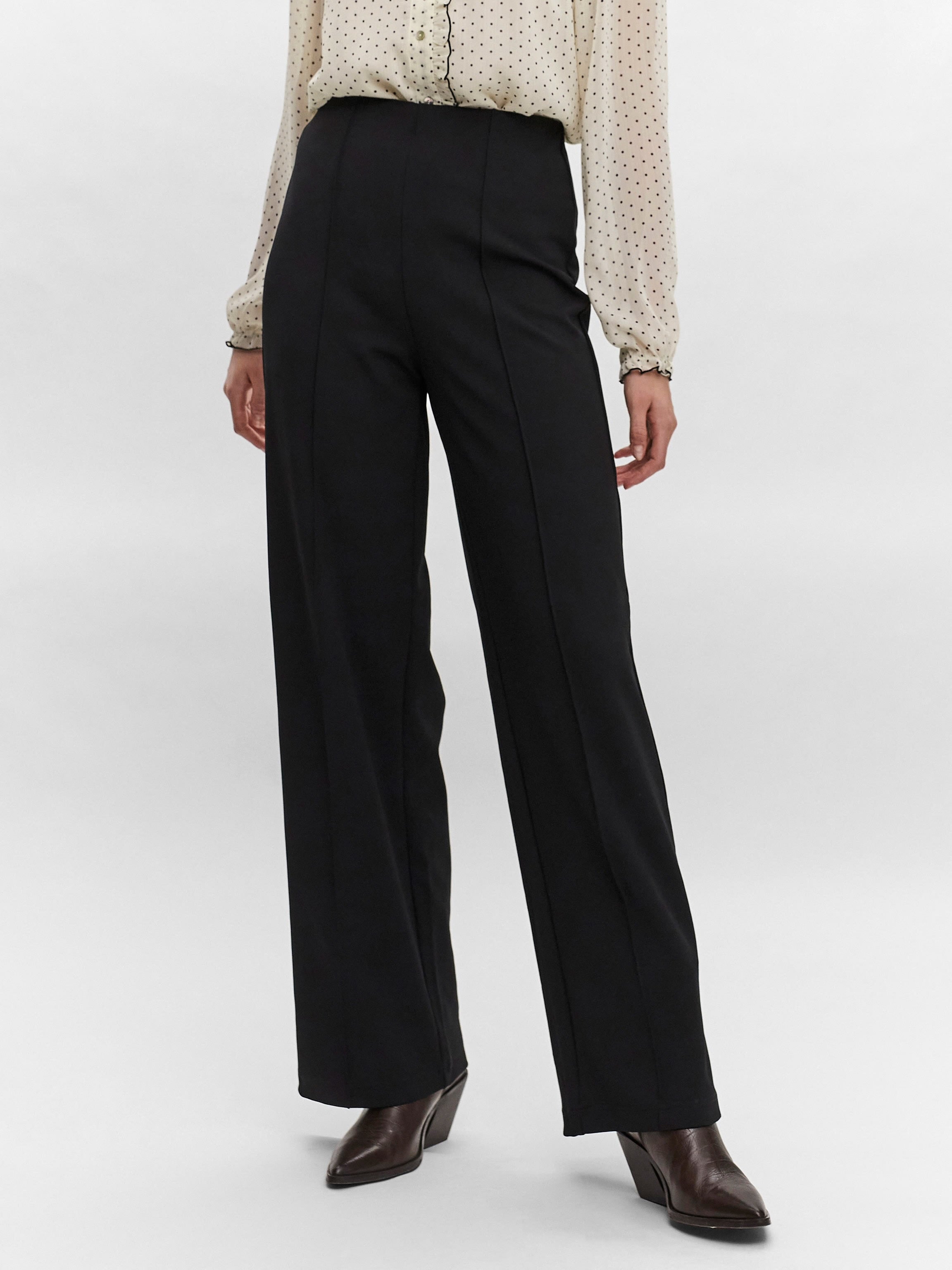 VERO MODA BECKY HW WIDE PULL ON PANT