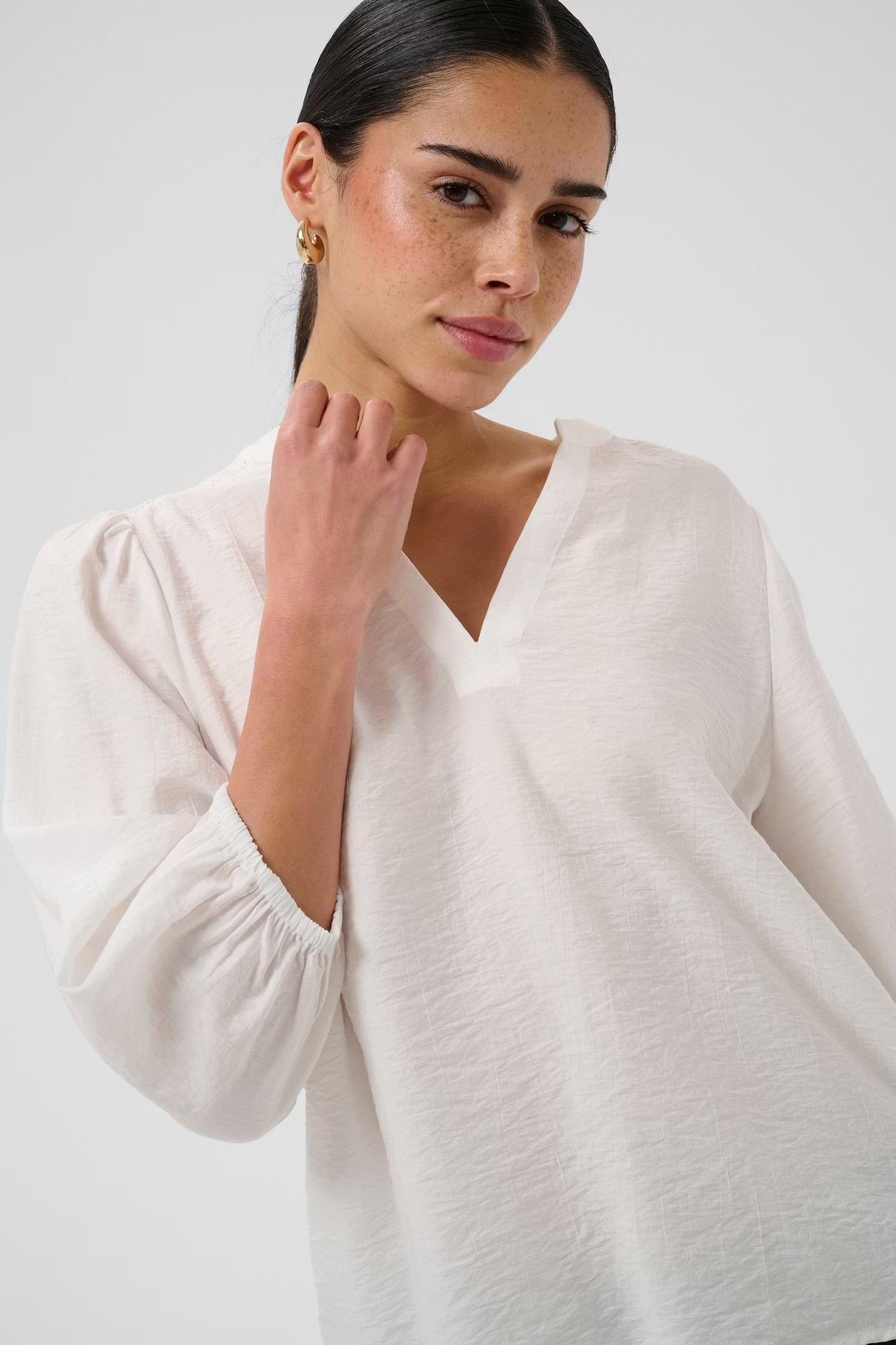 KAFFE ALBERTA BLOUSE