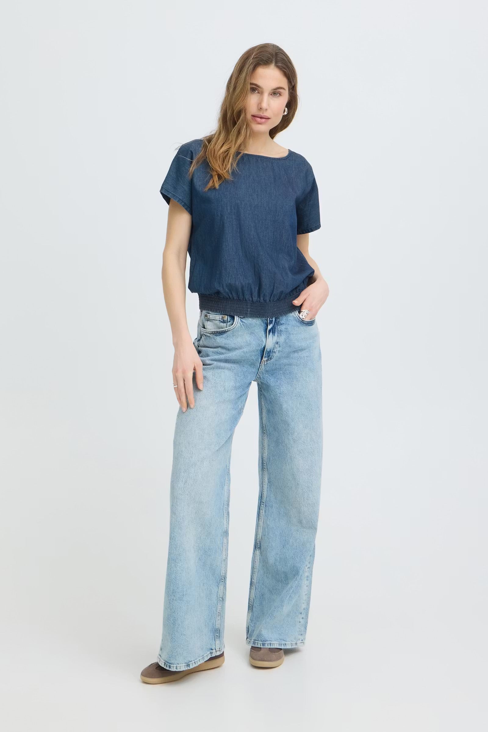 PULZ JEANS JILL SS BLOUSE