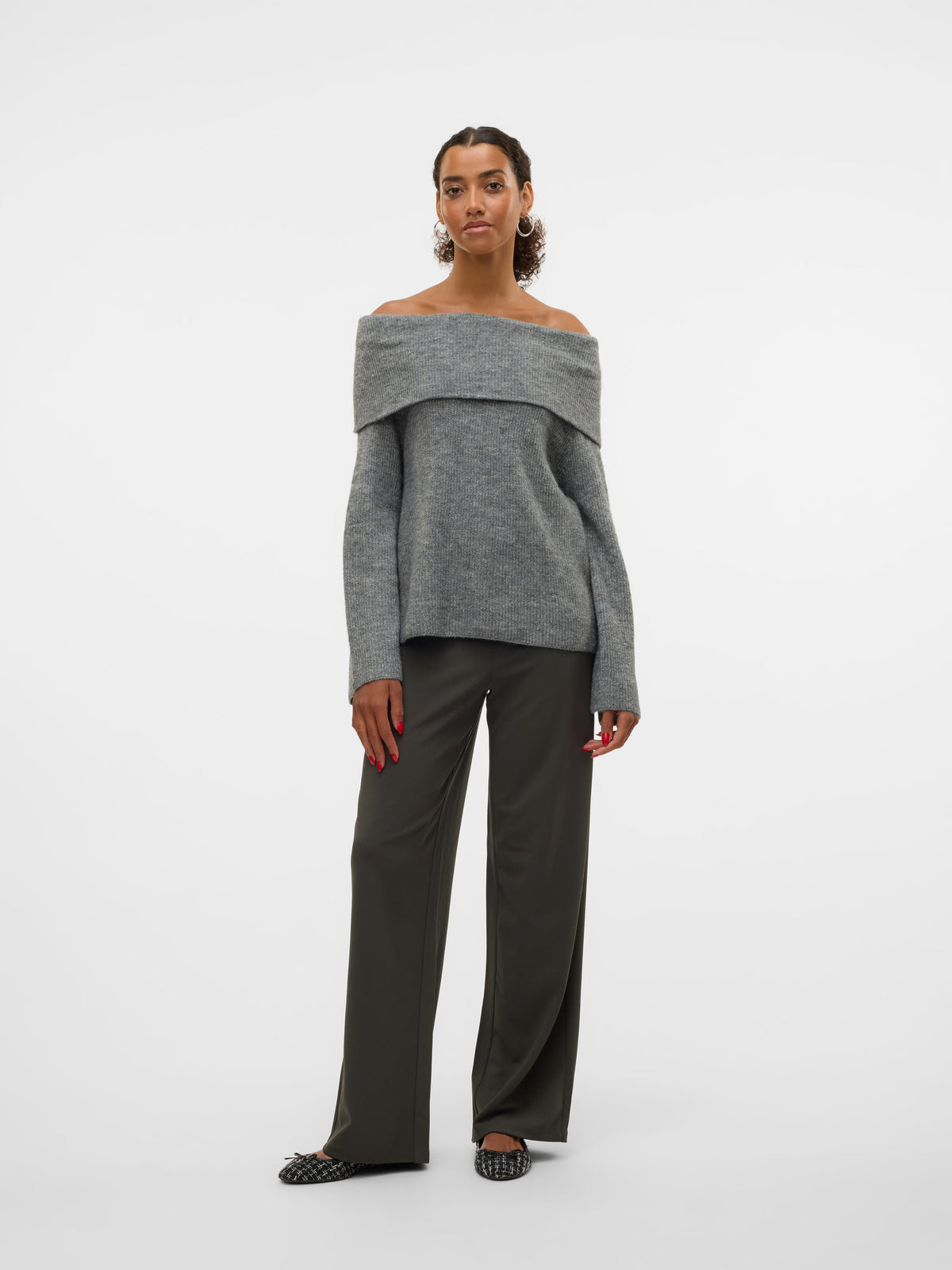 VERO MODA BERLIN ZAMIRA MW WIDE PANT