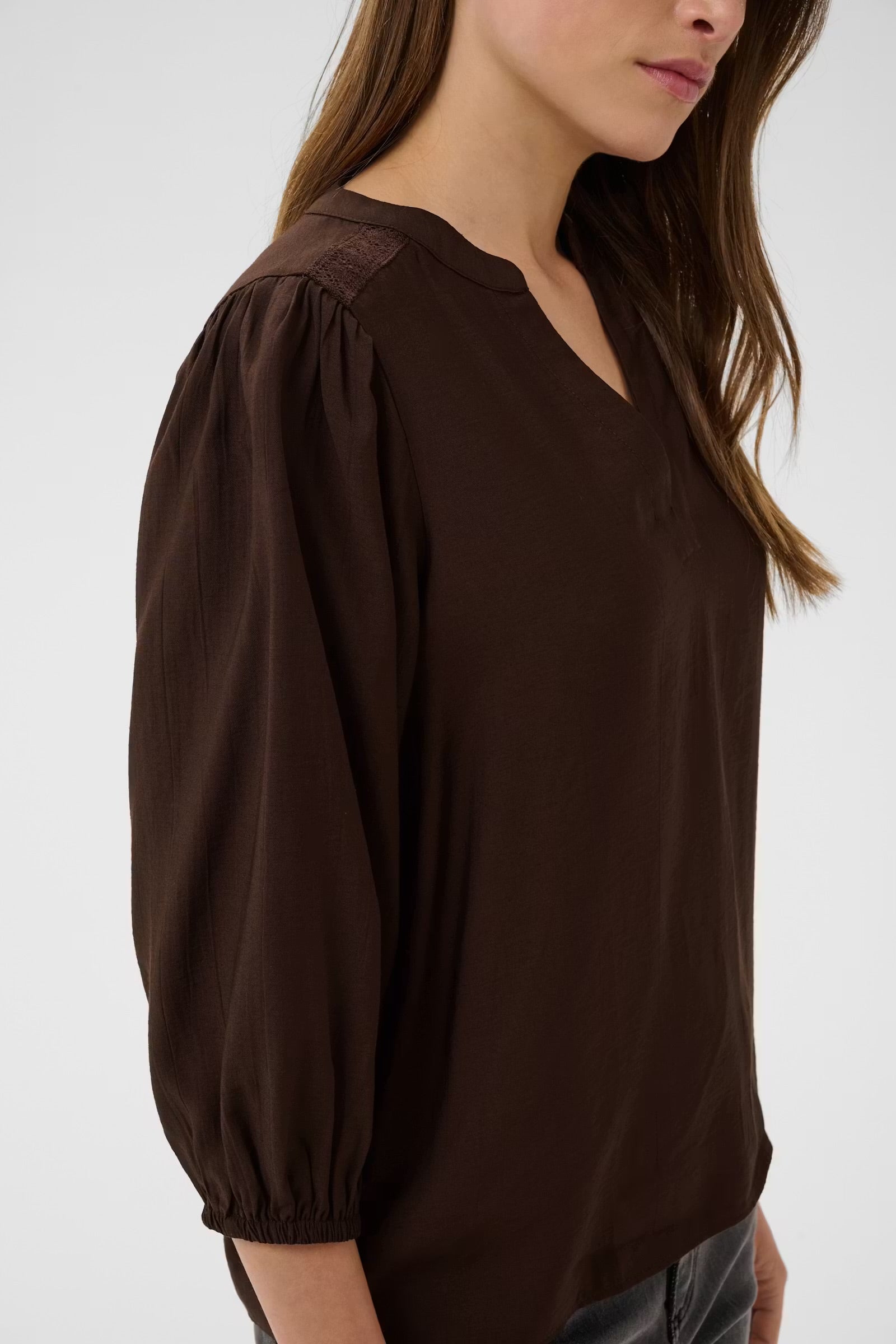 KAFFE ALBERTA BLOUSE