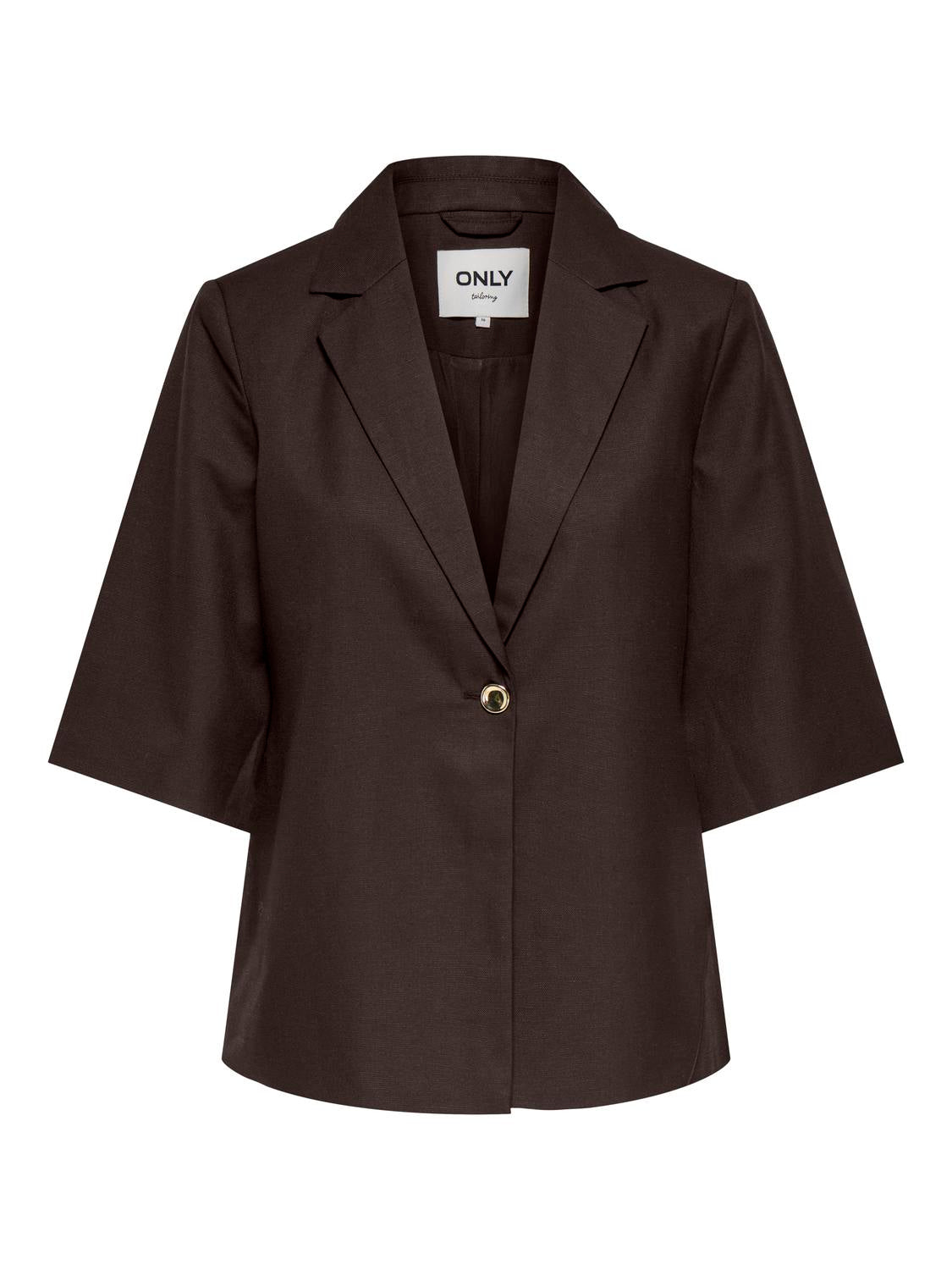 ONLY BAIA 2/4 LINEN BL BLAZER
