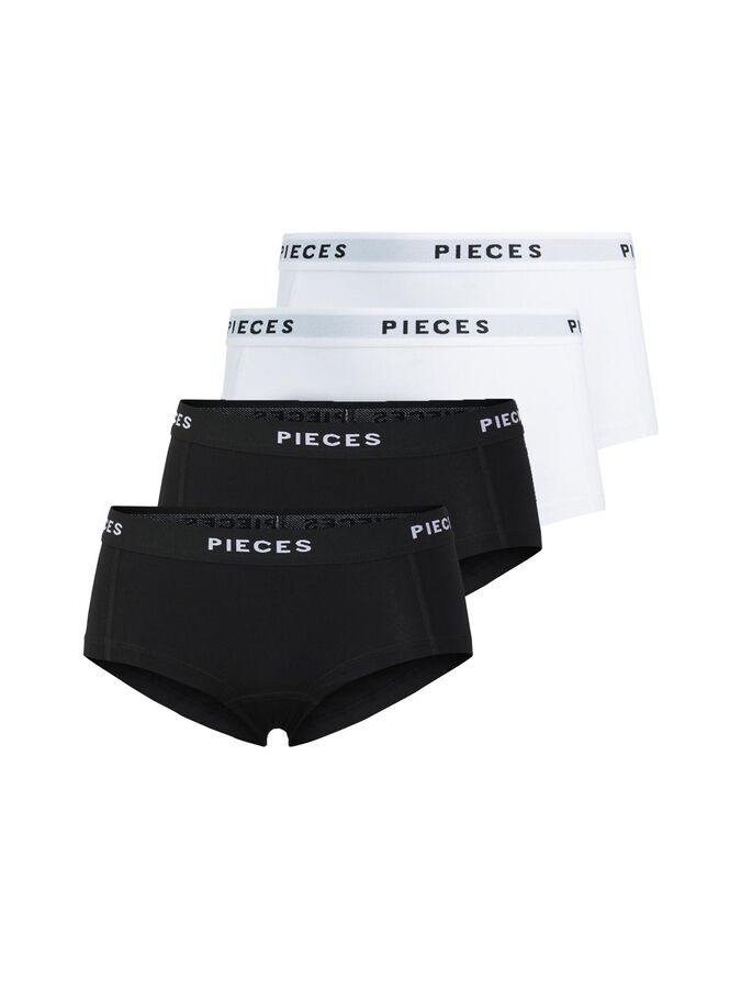 PIECES LOGO LADY BOXERS/SOLID