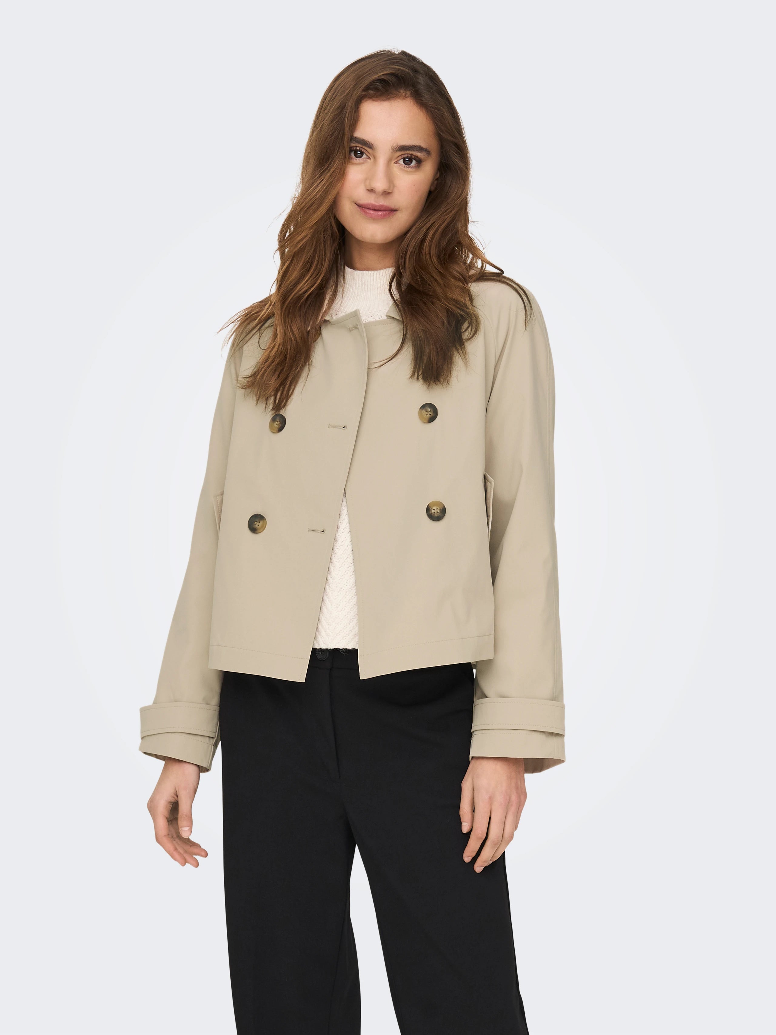 ONLY APRIL LIFE SHORT TRENCHCOAT