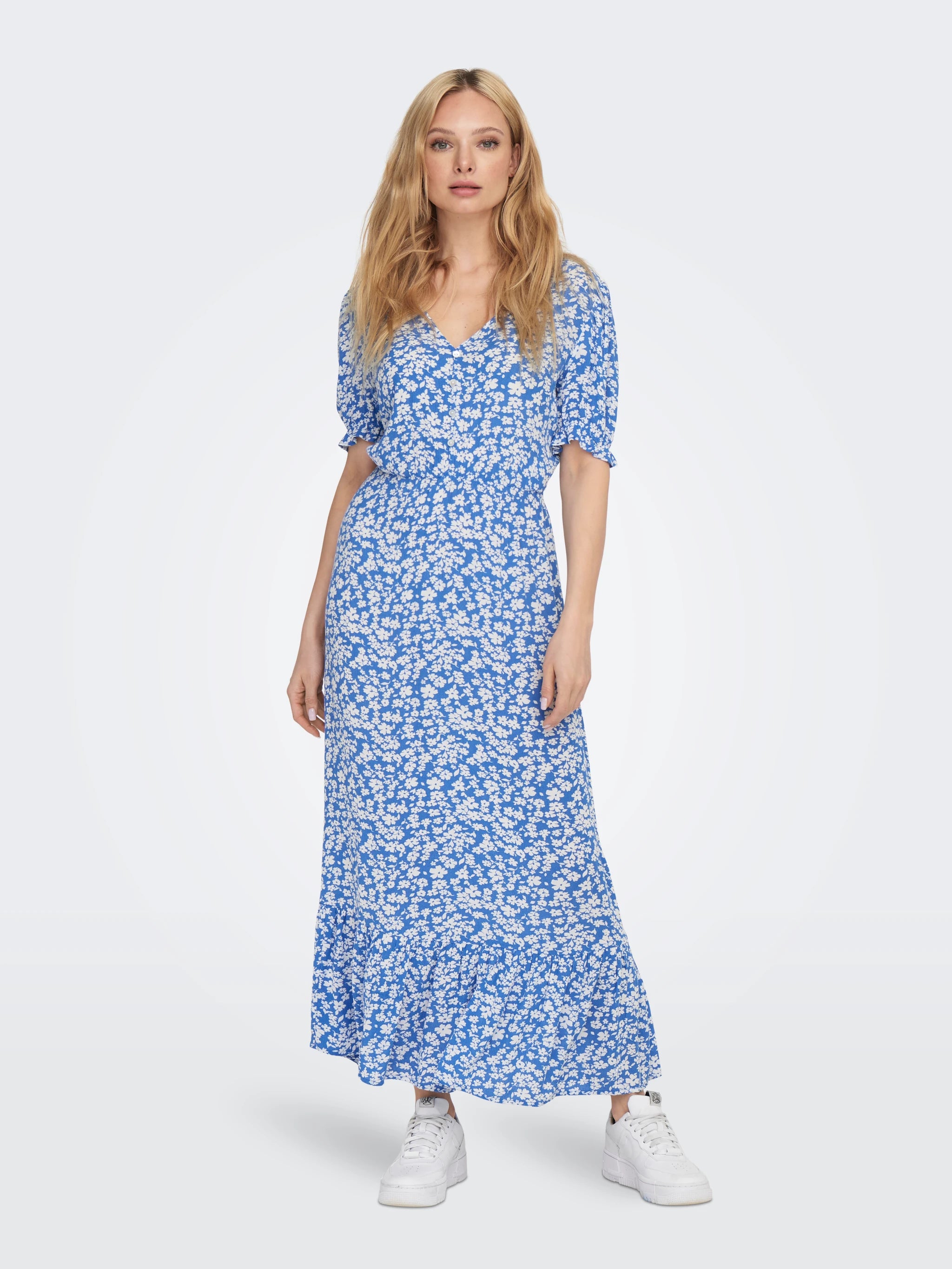 ONLY CHIANTI S/S LONG DRESS