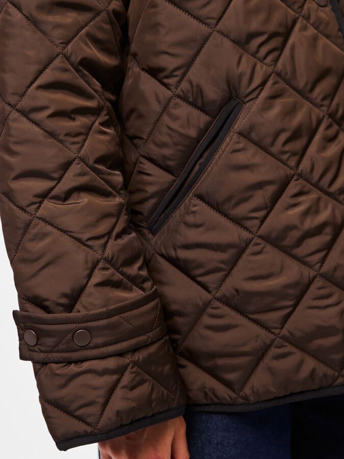 PIECES EMILY SHORT QUILTED JACKET
