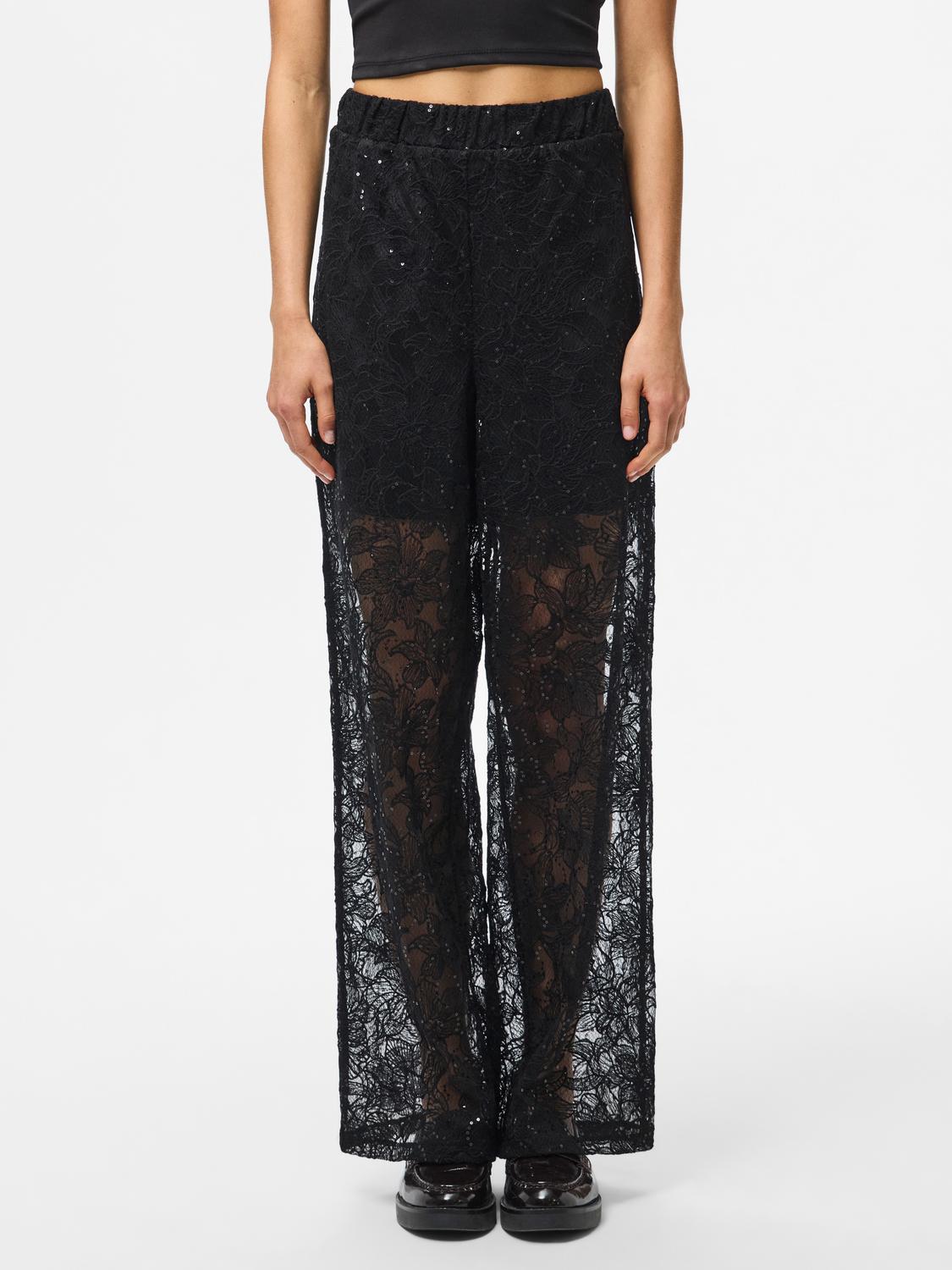 PIECES LOUISE HW STRAIGHT PANTS D2D