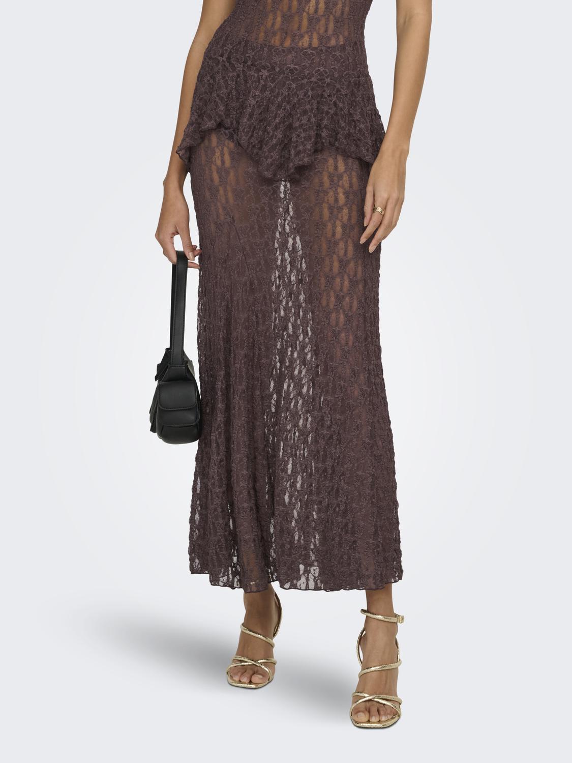 ONLY AYA LACE LONG SKIRT JRS