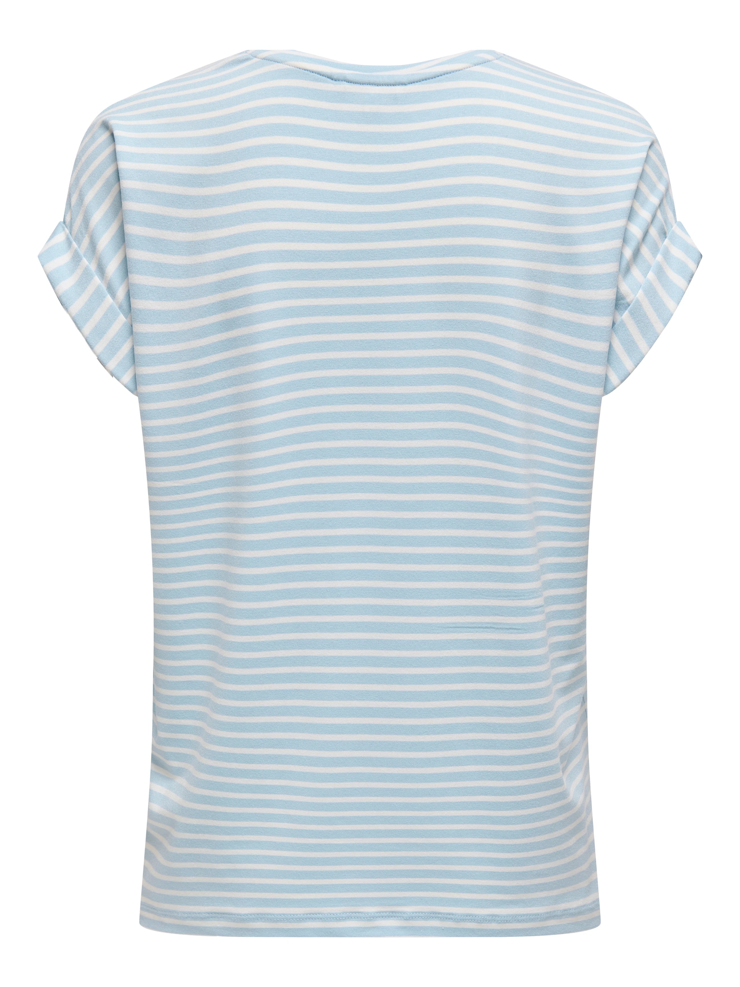 ONLY MOSTER STRIPE S/S O-NECK TOP