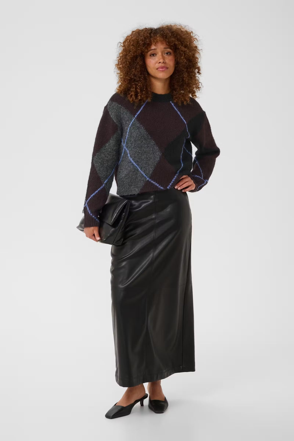 KAFFE GRITH KNIT PULLOVER