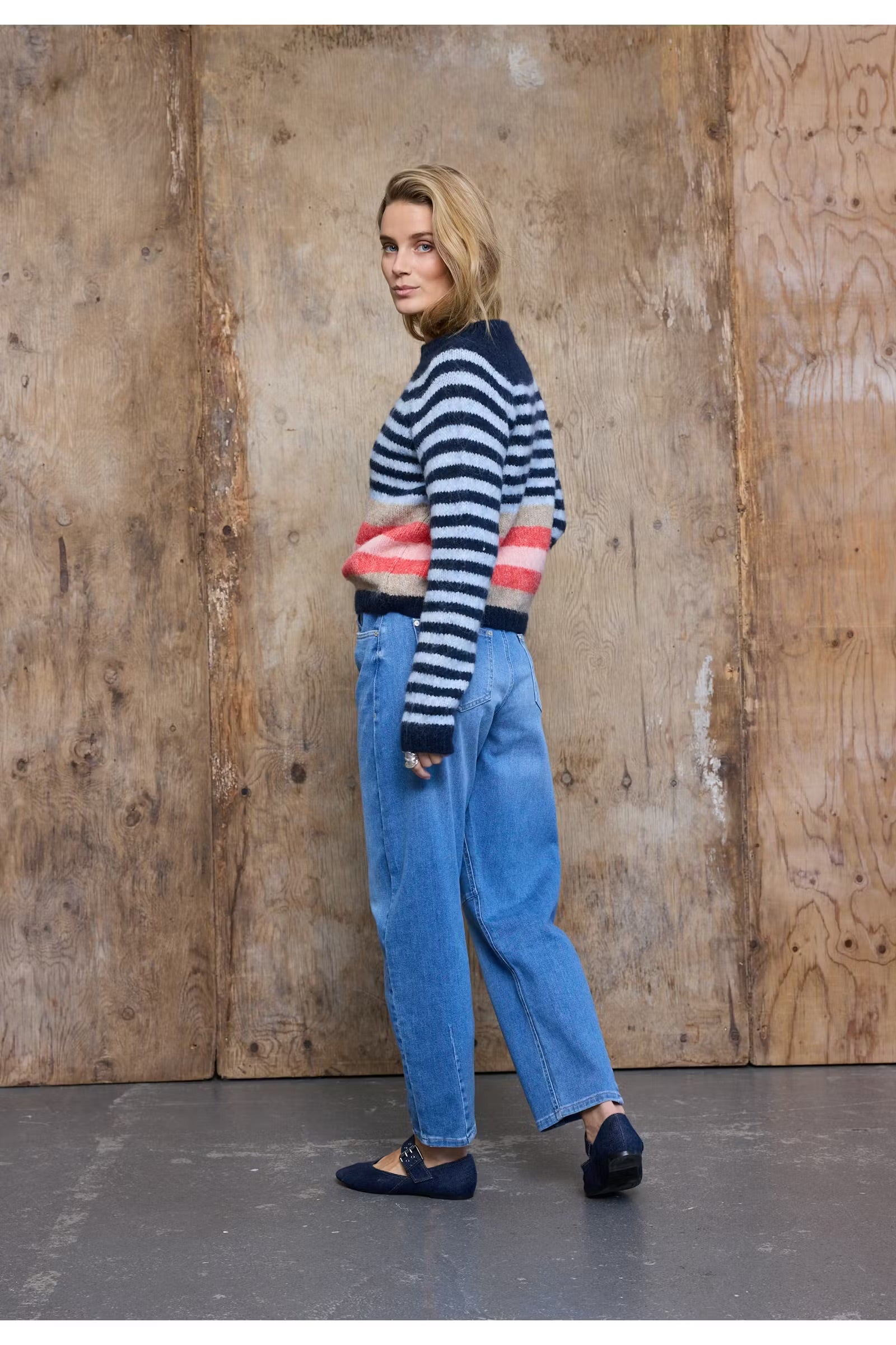 PULZ JEANS ANNI HW JEANS BARREL LEG