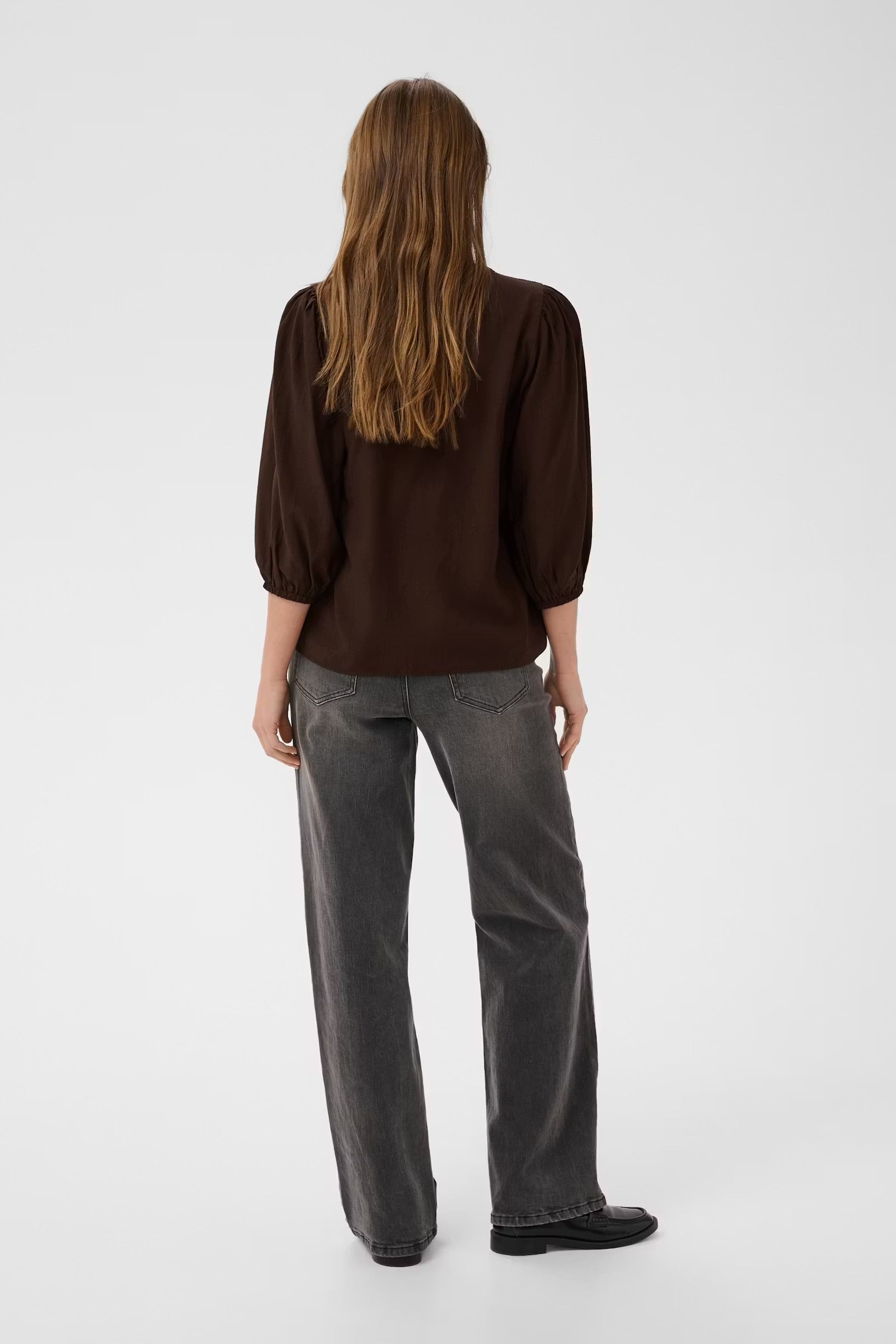KAFFE ALBERTA BLOUSE