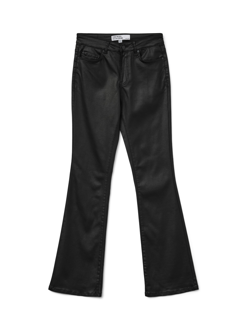 VERO MODA FLASH MR FLARED COATED PANTS