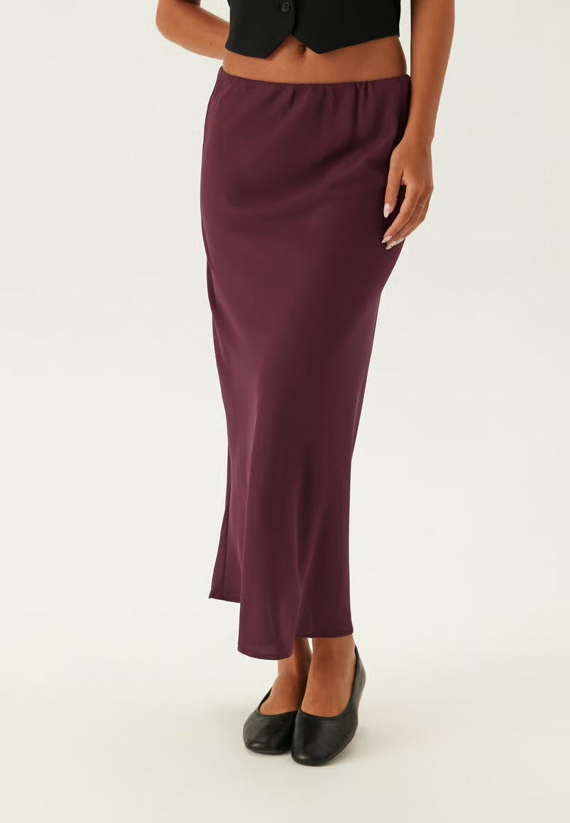 PIECES FRANAN HW ANKLE SKIRT