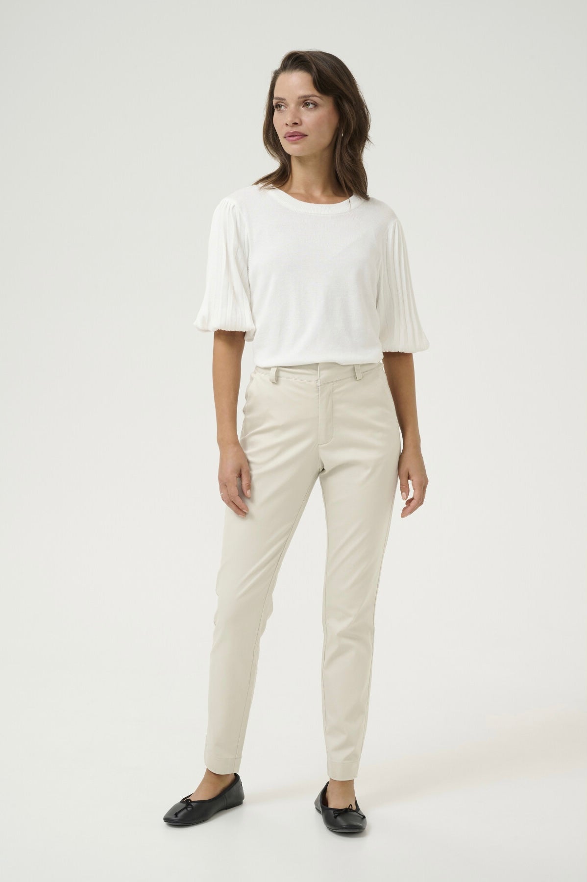 KAFFE LEA 7/8 CHINO PANT