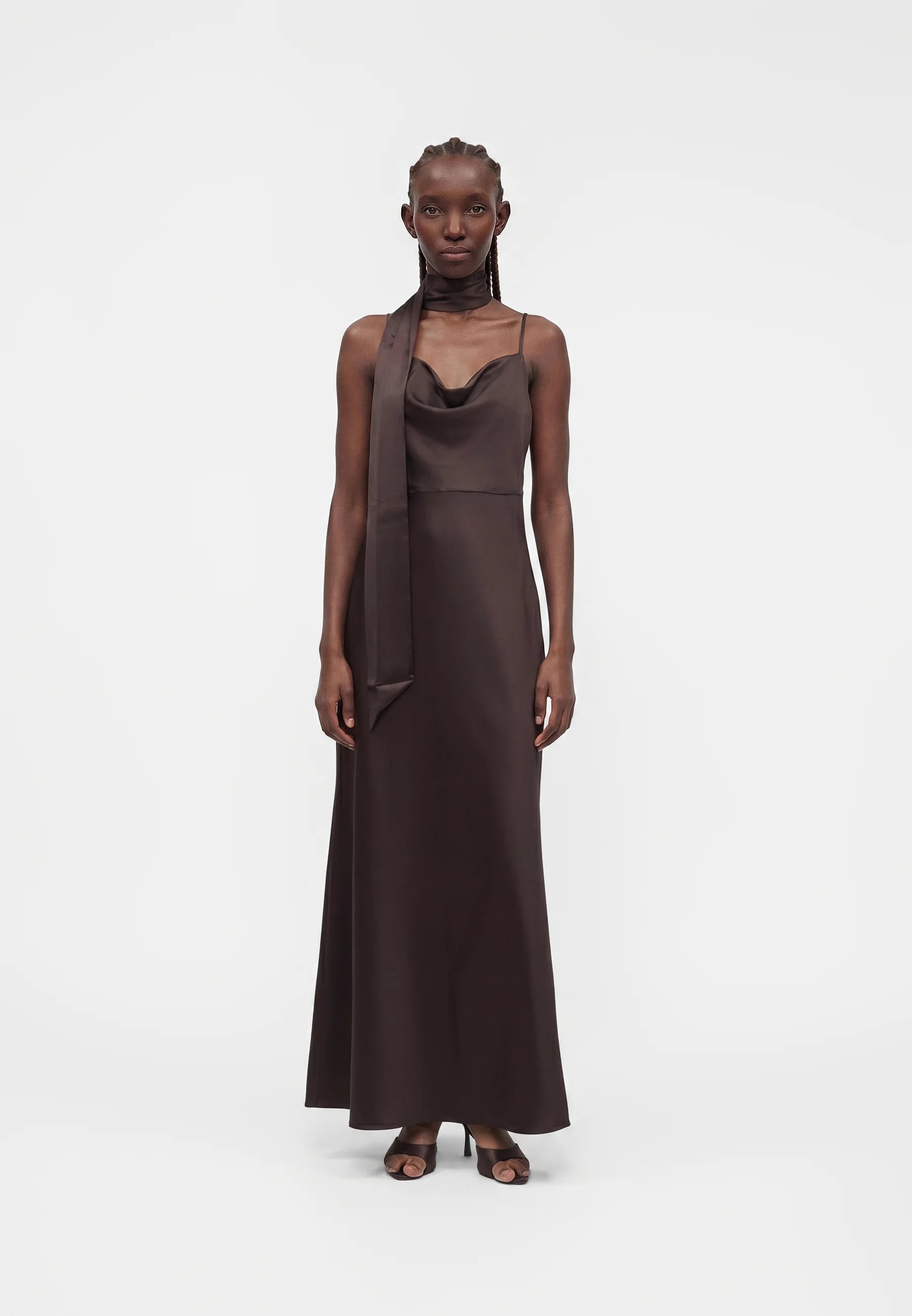VERO MODA CENIA SINGLET SCARF ANKLE DRESS