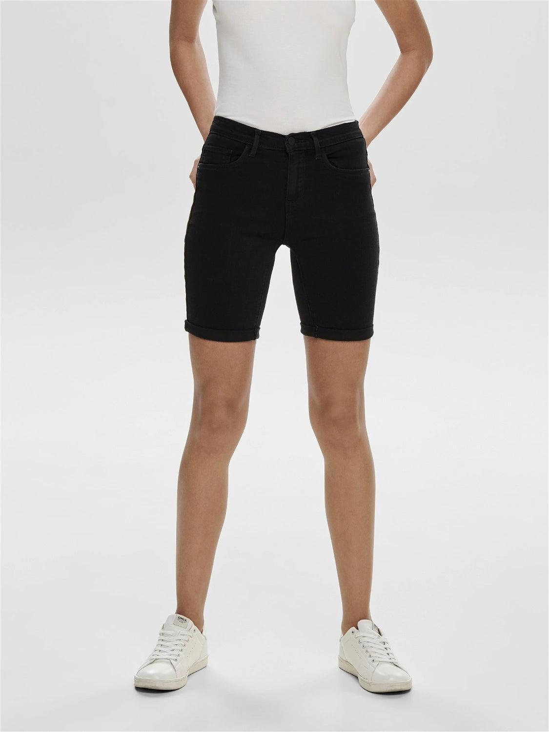 ONLY RAIN LIFE MID LONG DNM SHORTS