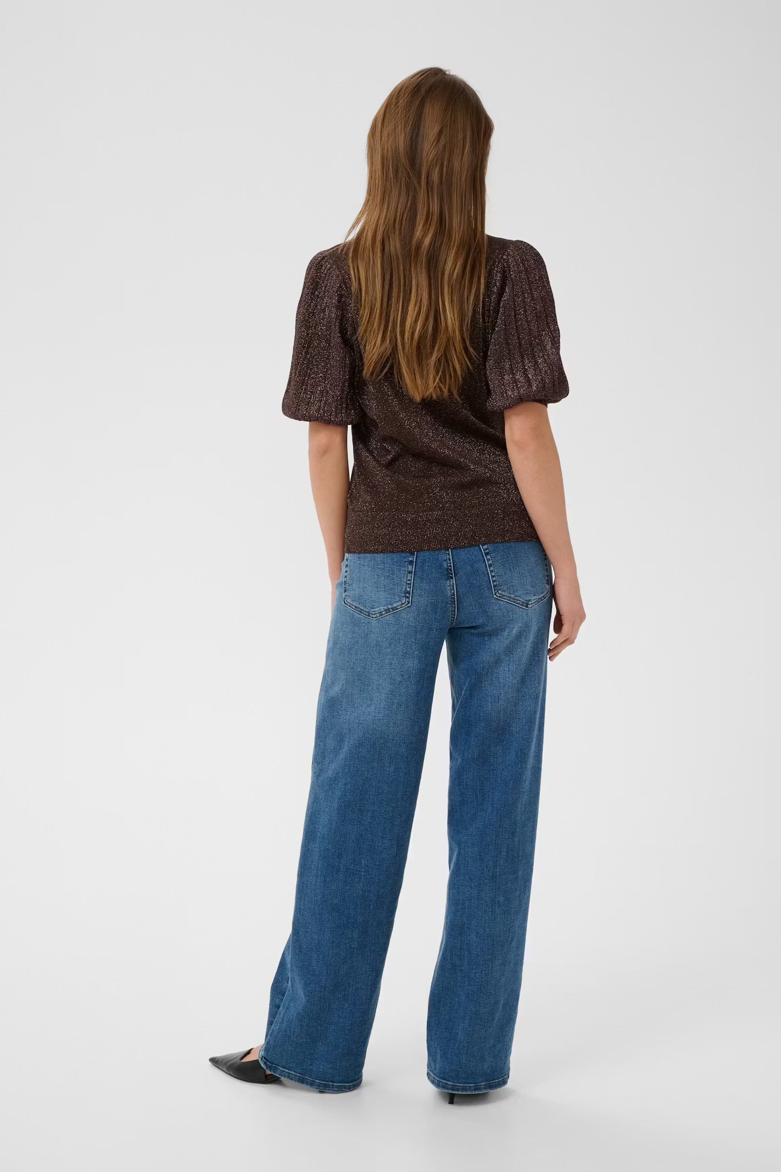 KAFFE REGINA PLEAT PULLOVER