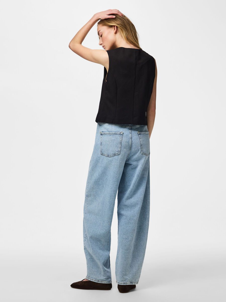 PIECES KAMIL FITTED VEST NOOS