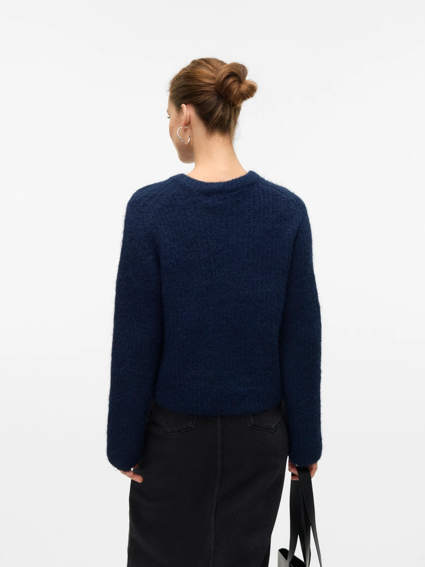 VERO MODA AWSOME LS O-NECK CARDIGAN BOO