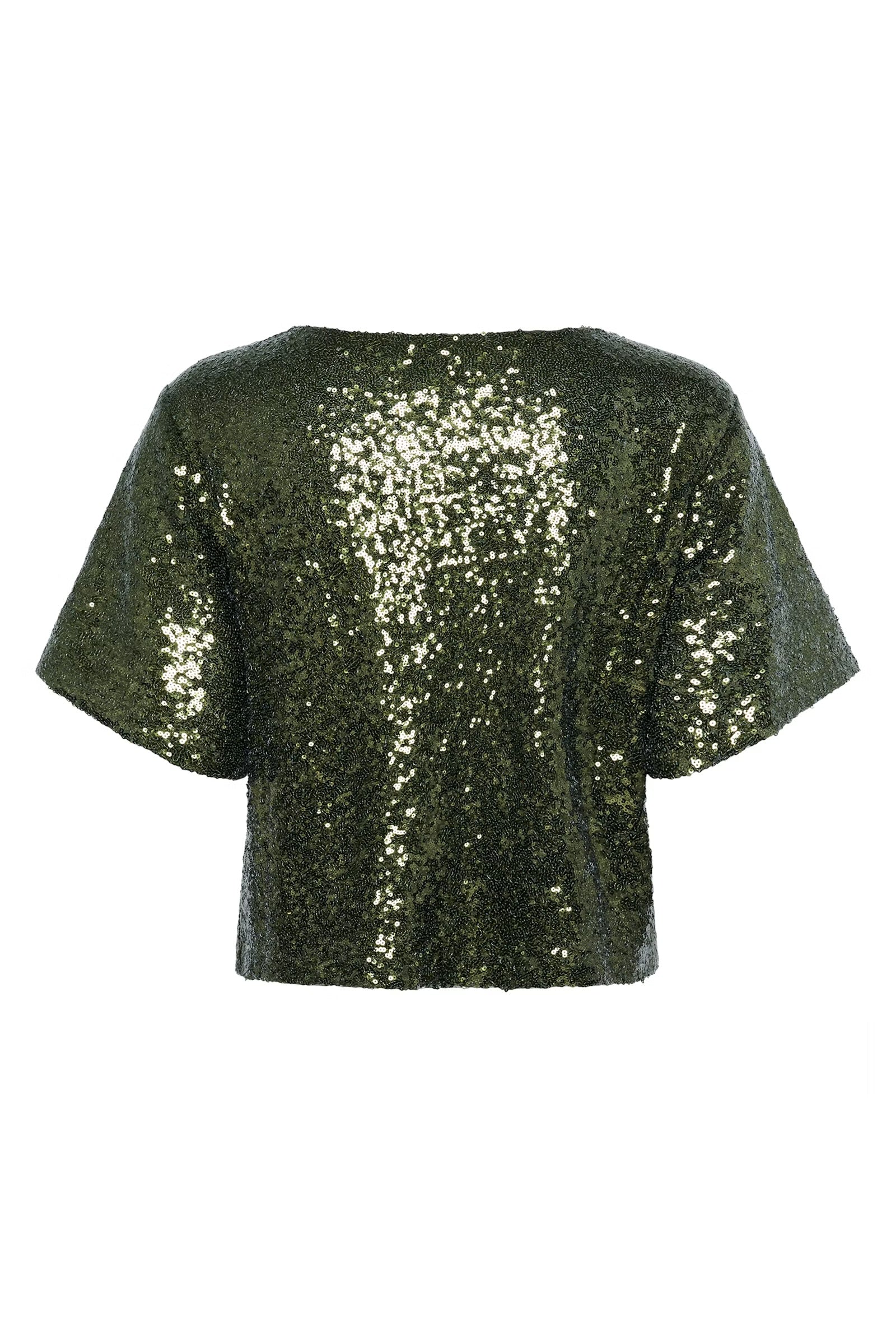 KAFFE MIRANDA SEQUIN BLOUSE