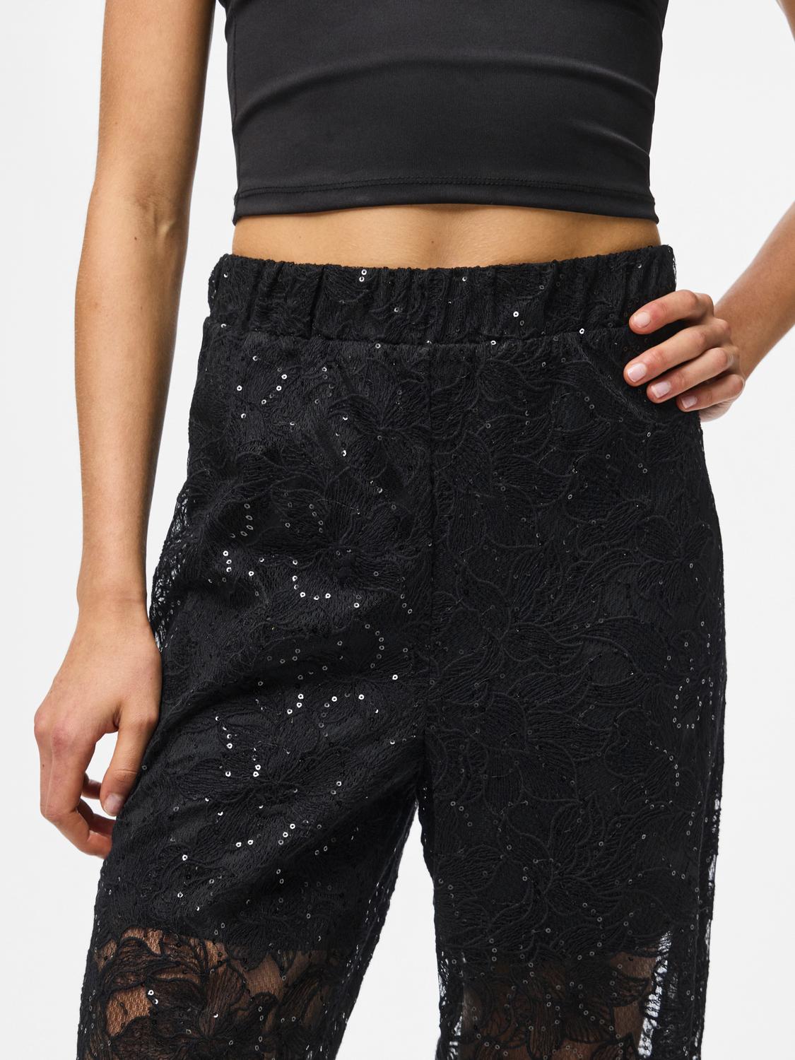 PIECES LOUISE HW STRAIGHT PANTS D2D