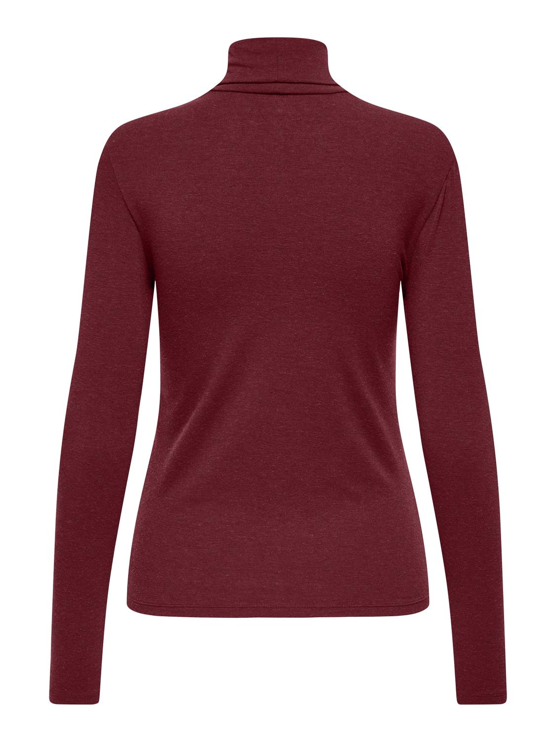 ONLY SIA L/S ROLL NECK TOP