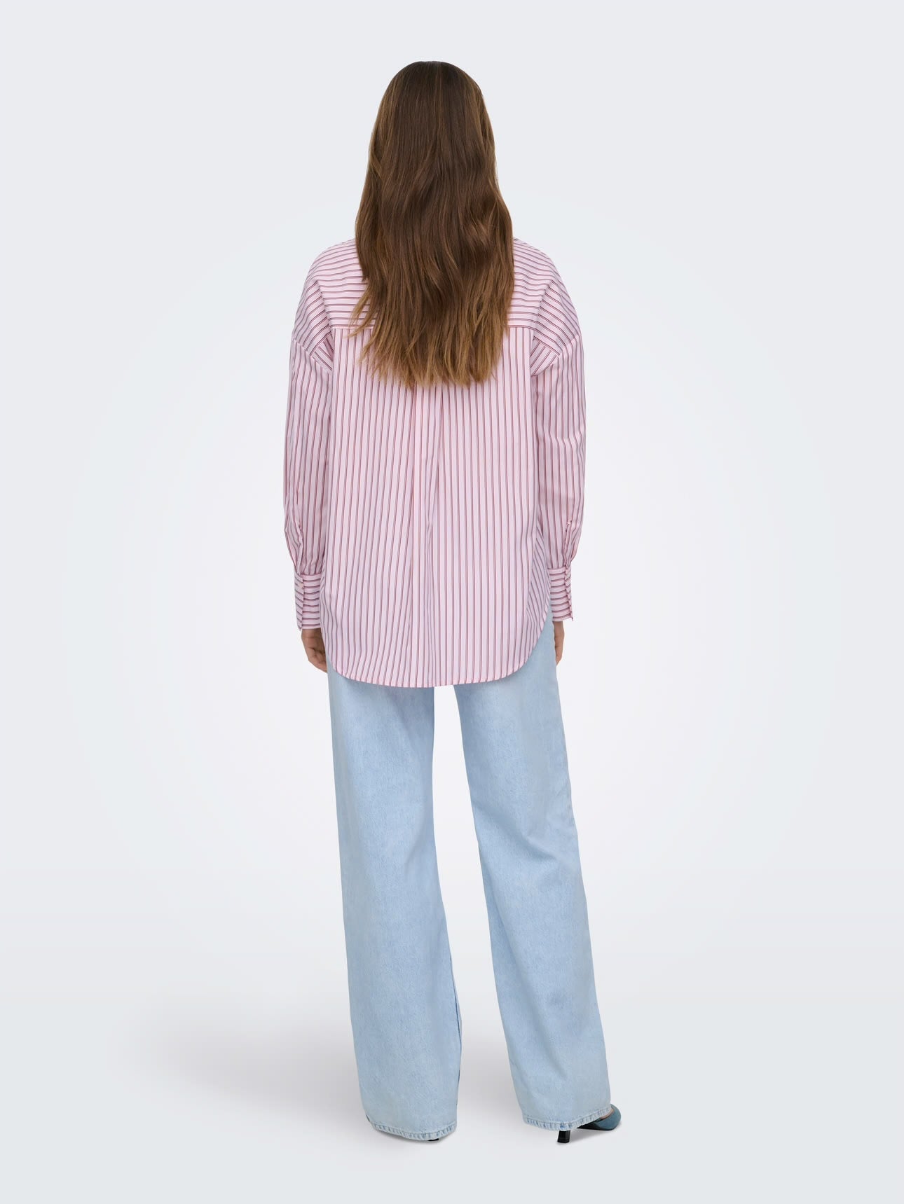 ONLY OREGON ALVA LS REG SHIRT - PINK