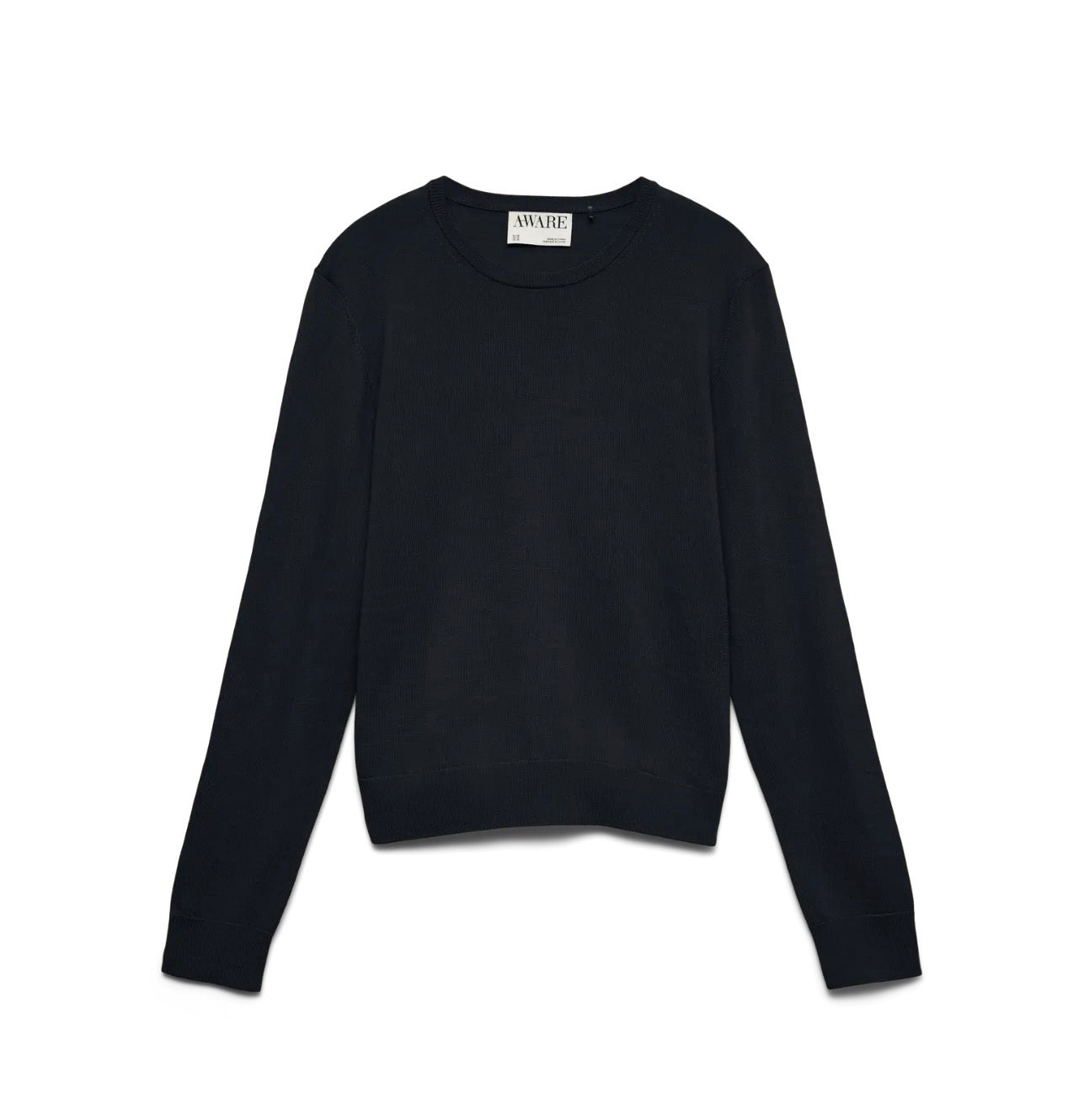 AWARE CARA LS O-NECK WOOL PULLOVER