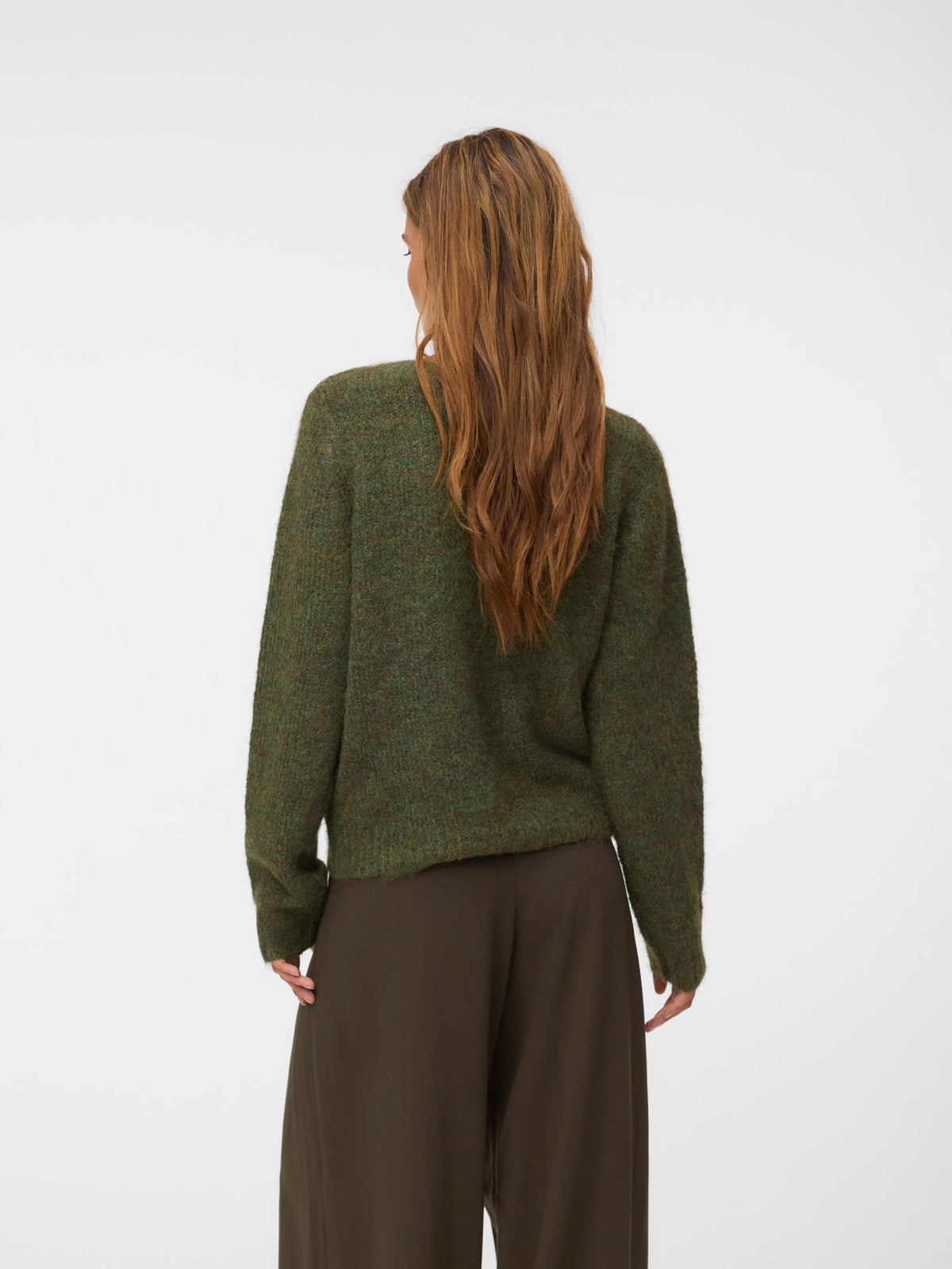 VERO MODA NOVAH LS O-NECK BUTTON CARDI GA NOOS