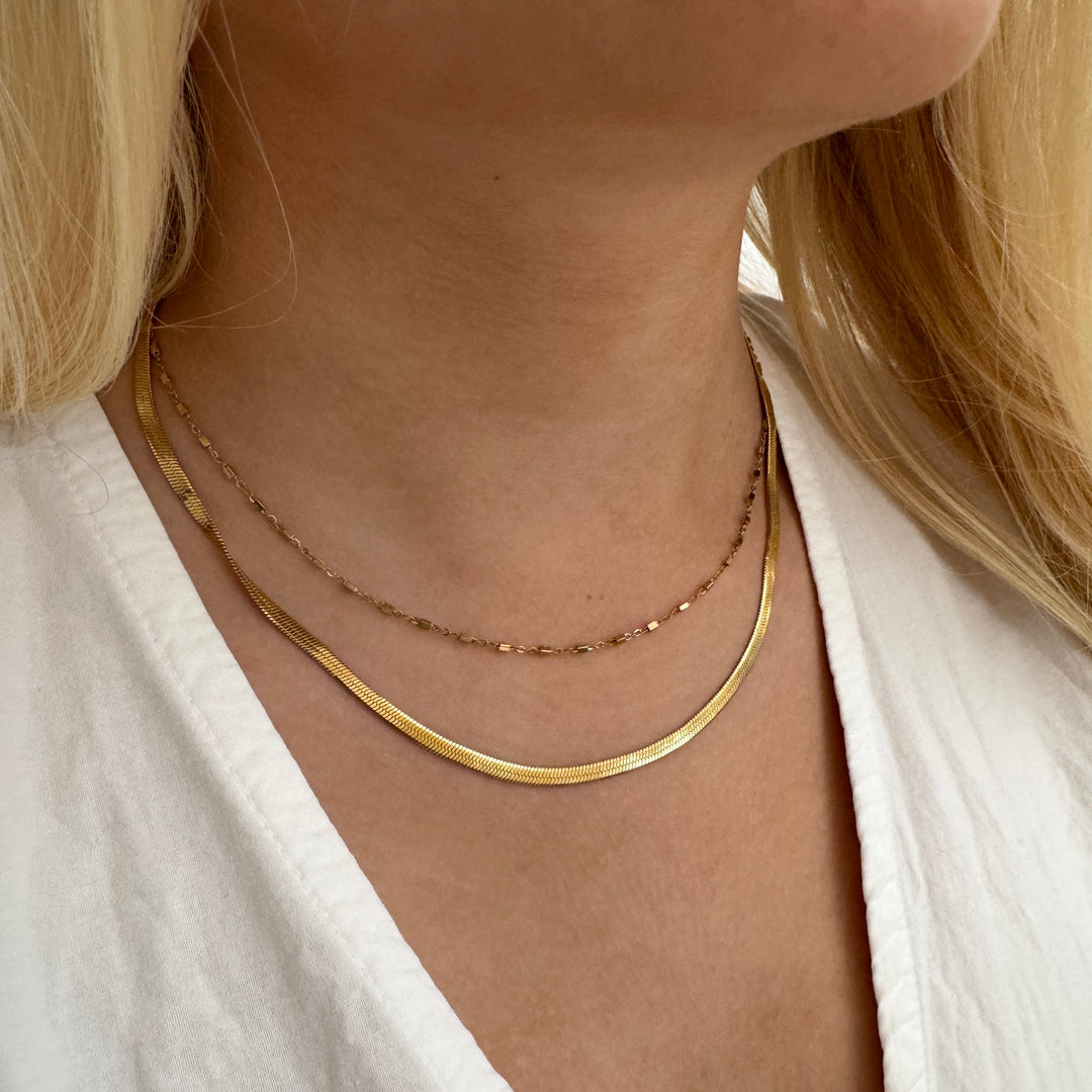 SISTIE 2ND SNAKE 3MM NECKLACE