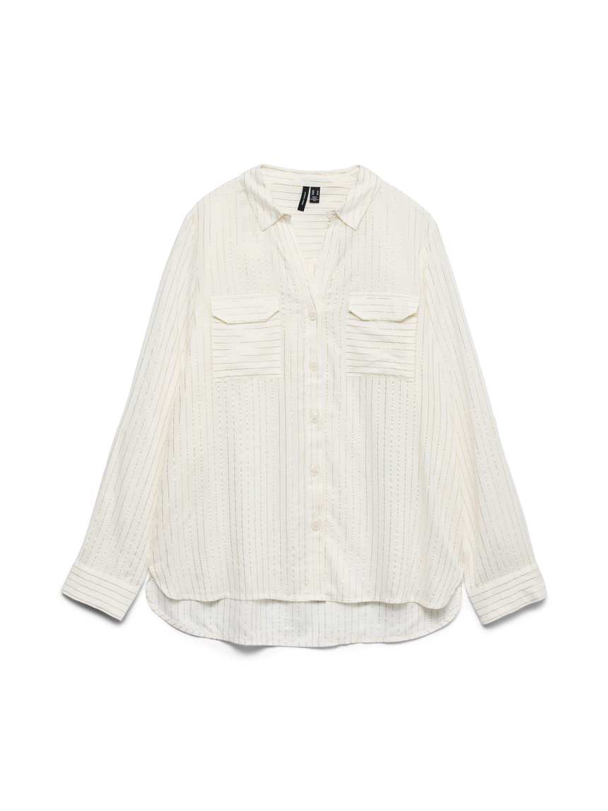 VERO MODA BUMPY LS GLITTER SHIRT
