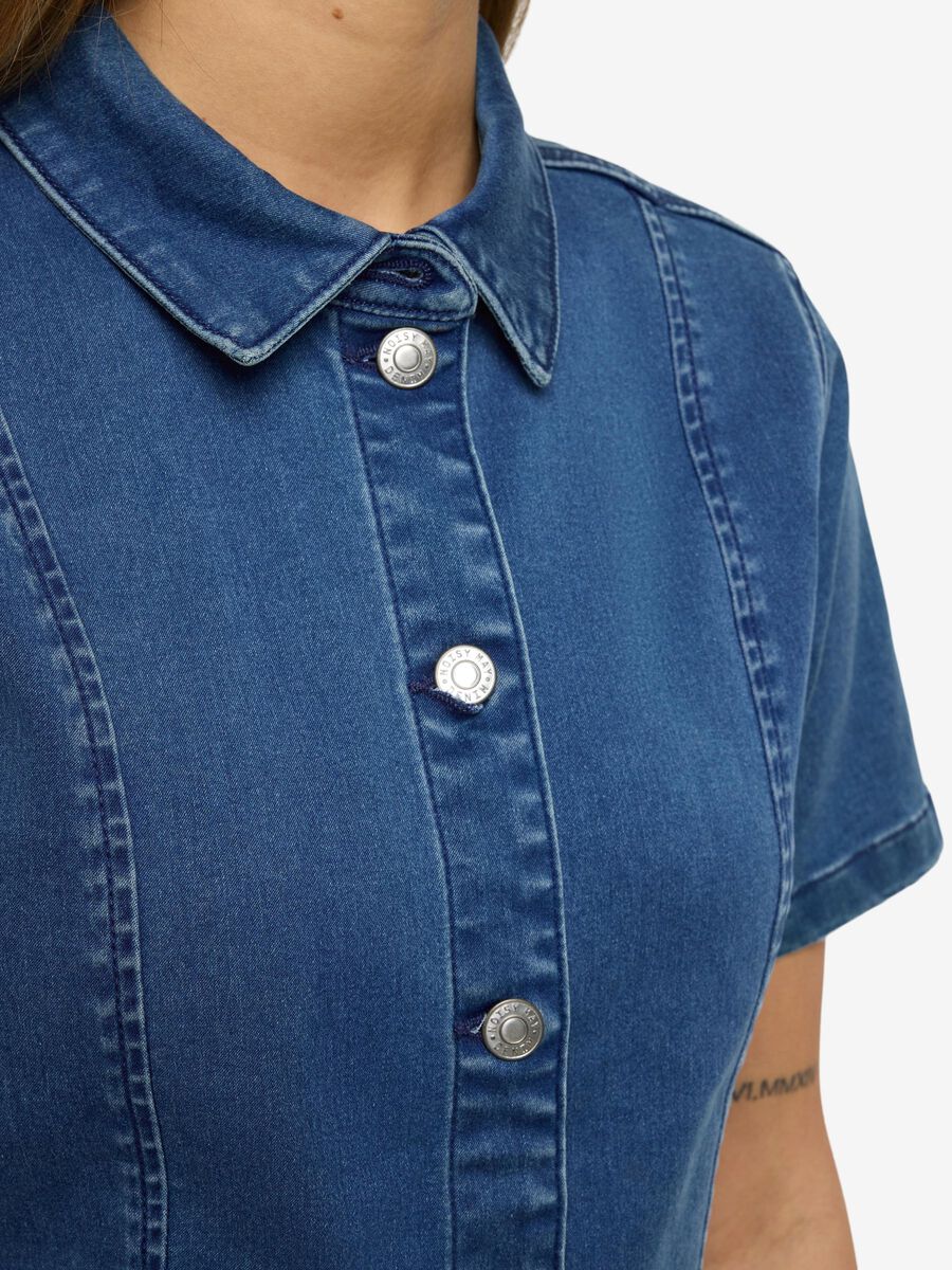 NOISY MAY NISA S/S SLIM DENIM DRESS