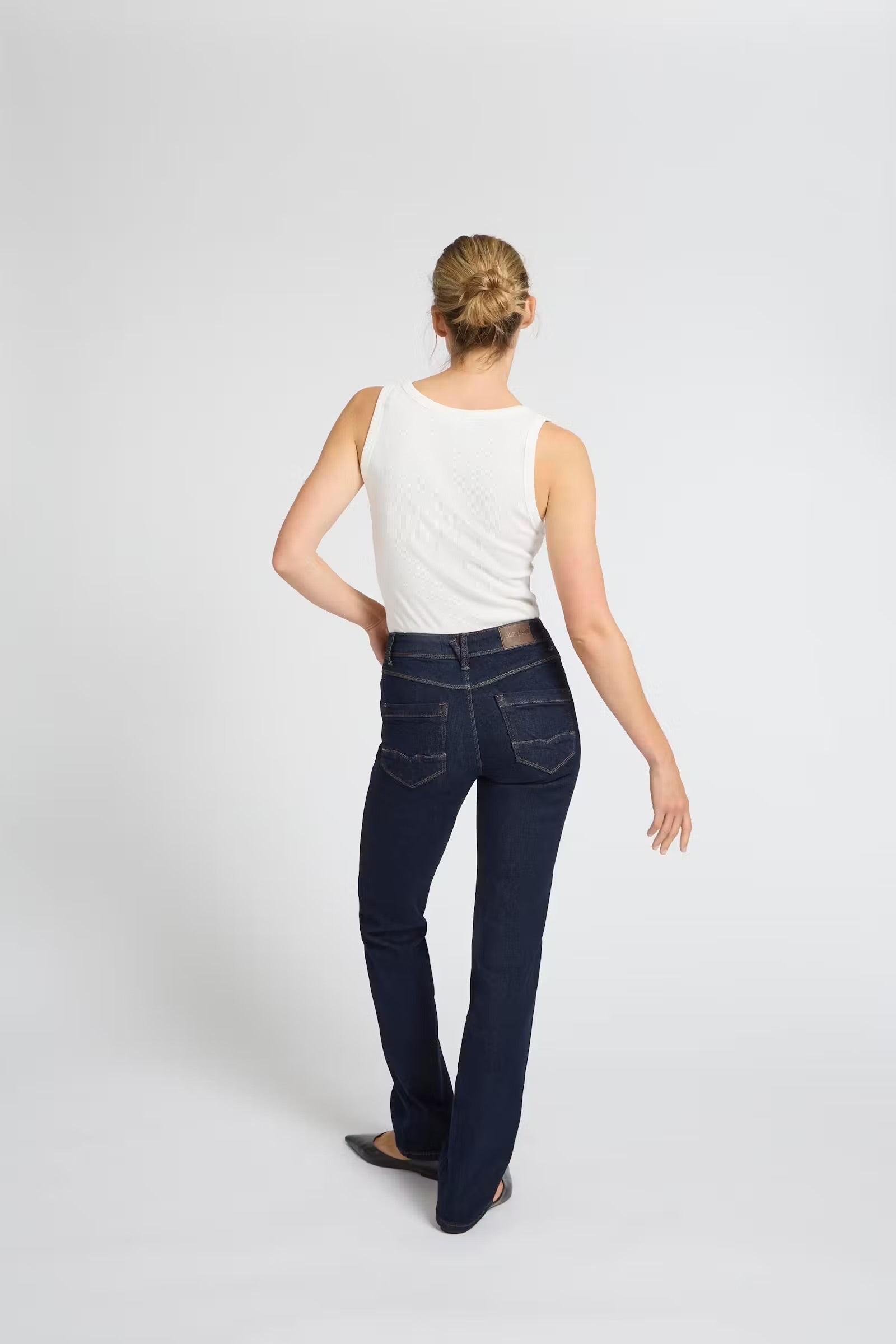 PULZ JEANS KAROLINA HW JEANS STRAIGHT LEG