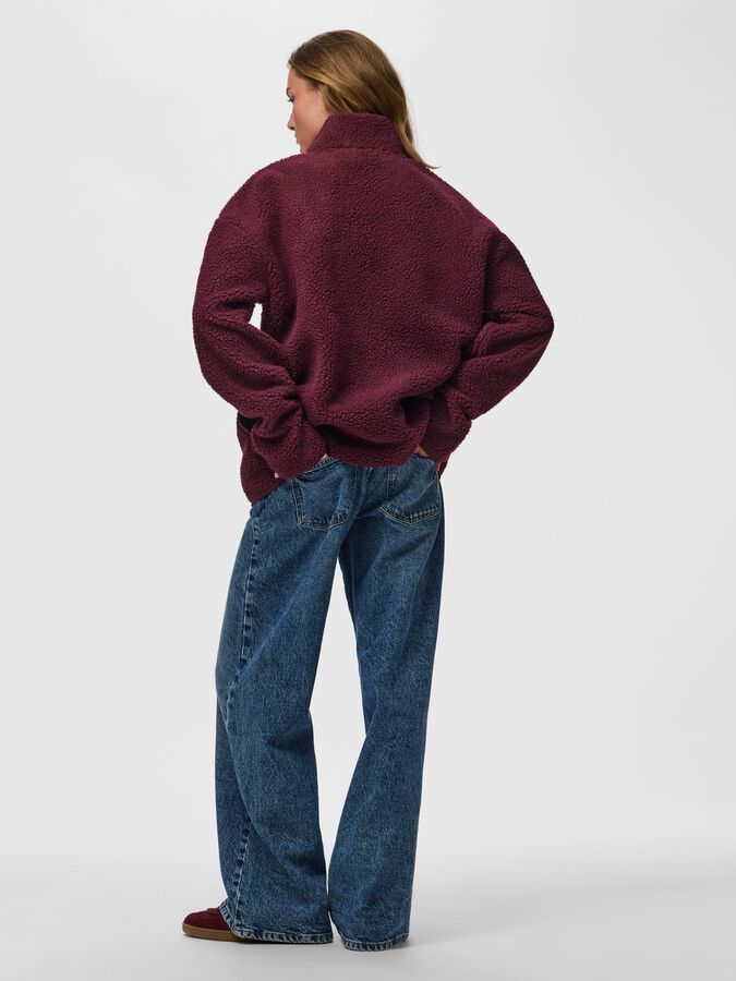 PIECES SADIA LS TEDDY JACKET