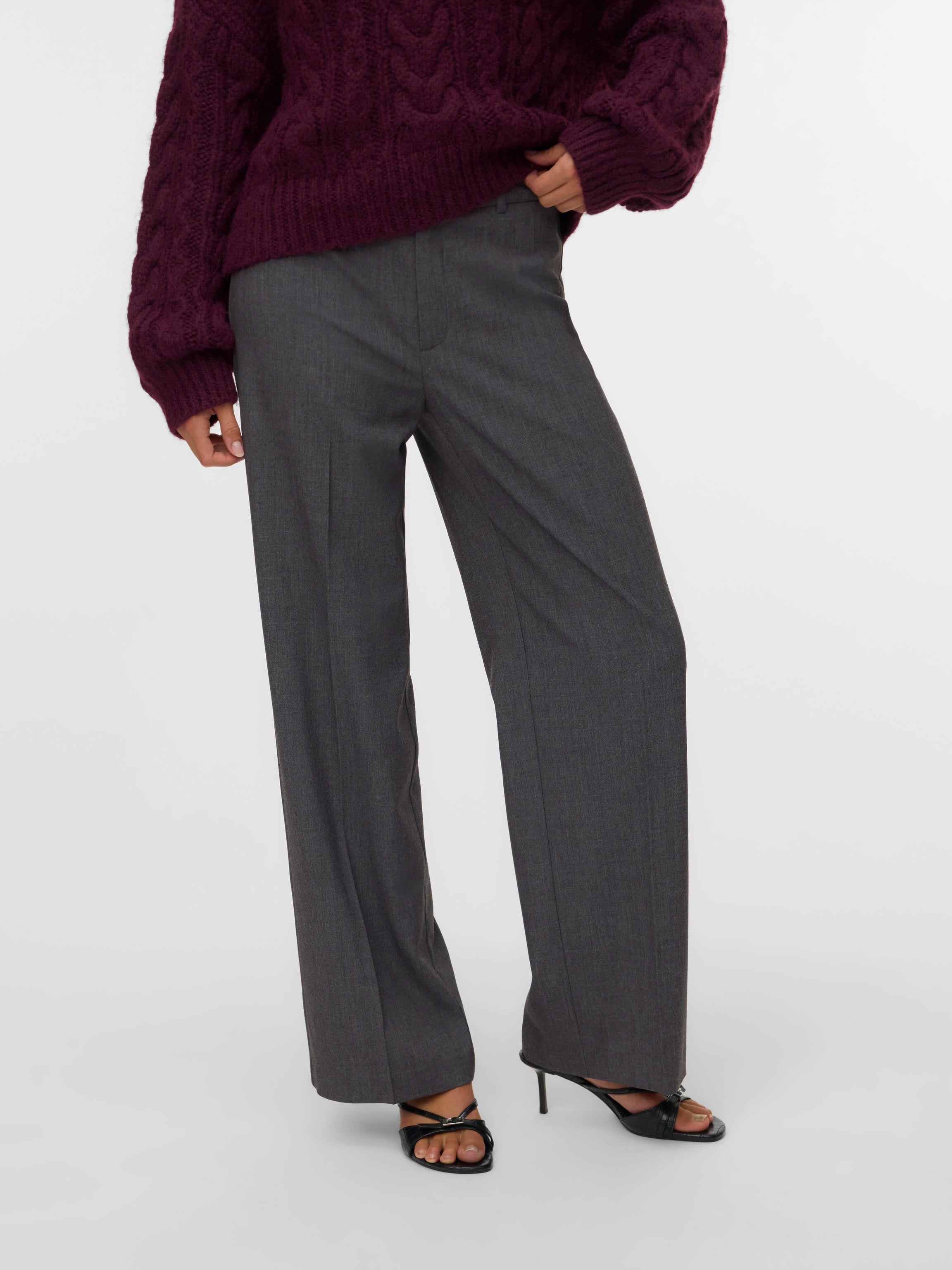 VERO MODA TEXAS MW STRAIGHT PANT