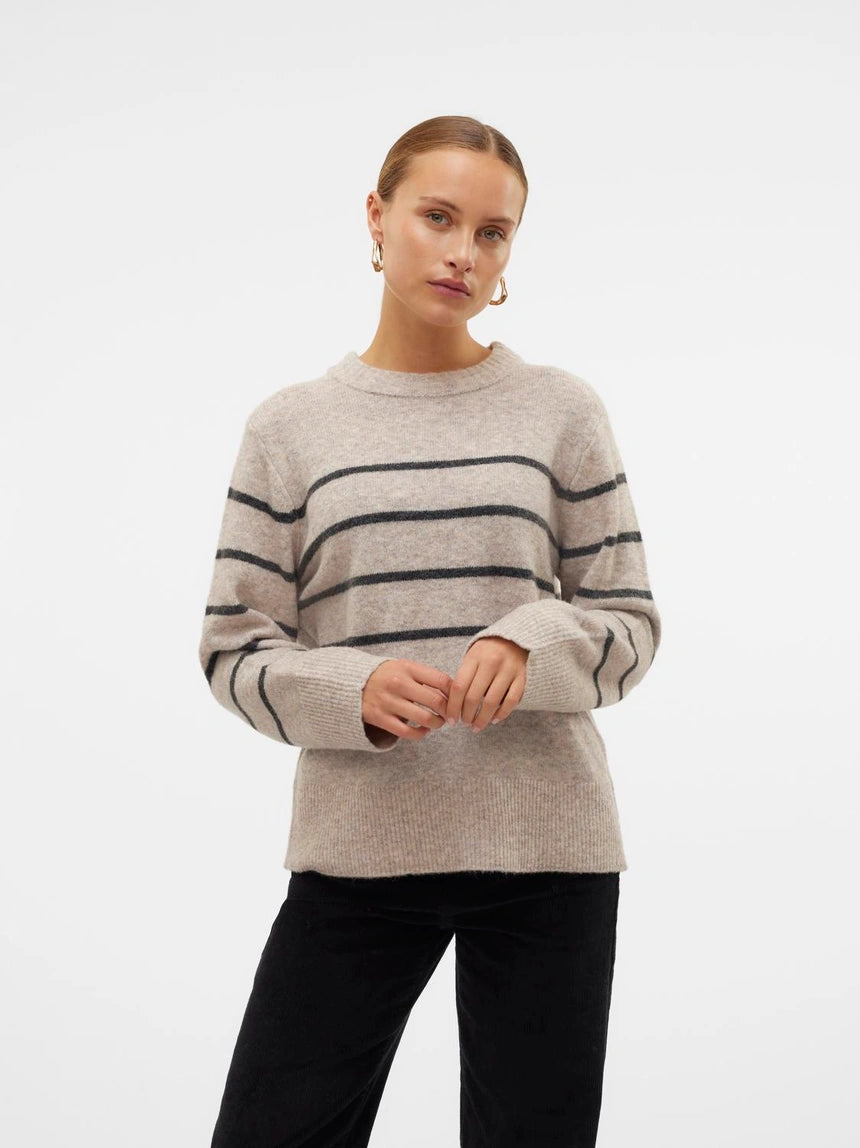 VERO MODA FLAWLESS LS O-NECK PULLOVER