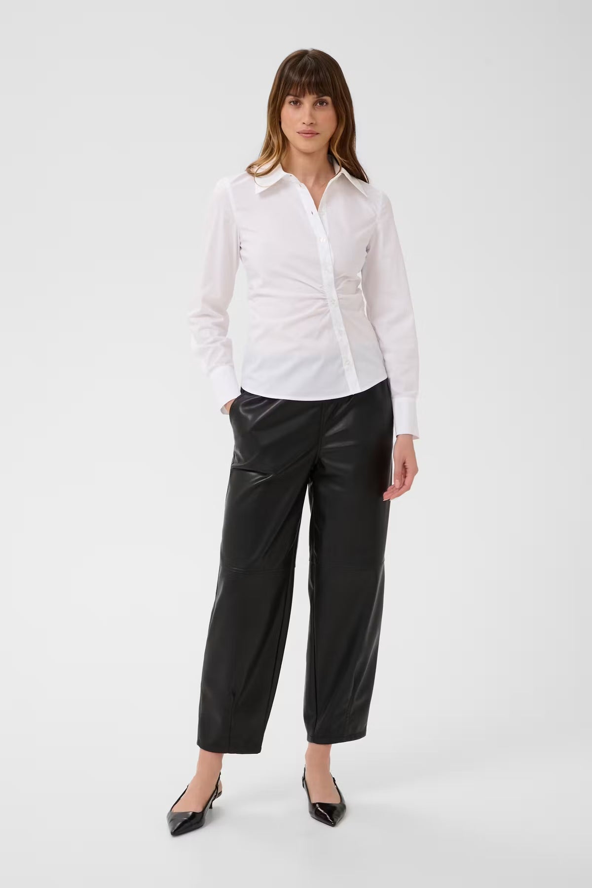 KAFFE ARENSE BARREL PANTS