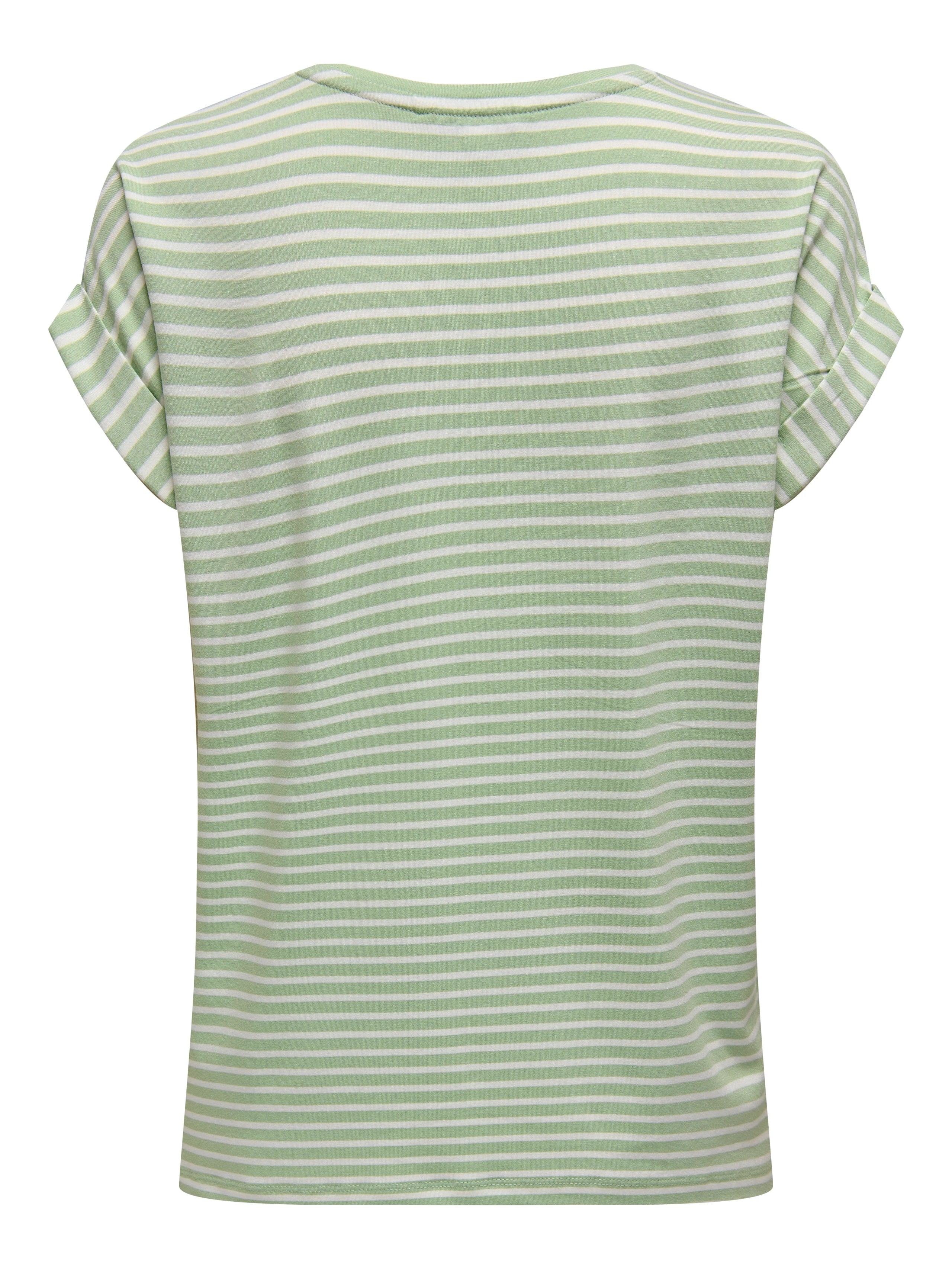 ONLY MOSTER STRIPE S/S O-NECK TOP