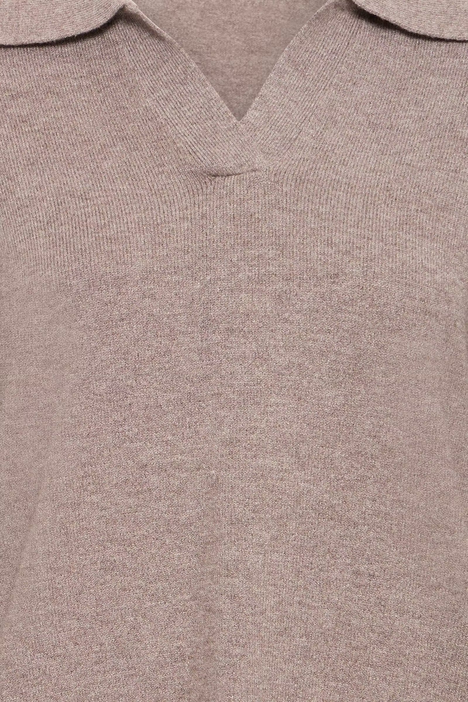 PULZ JEANS STEFFI OPEN POLO PULLOVER