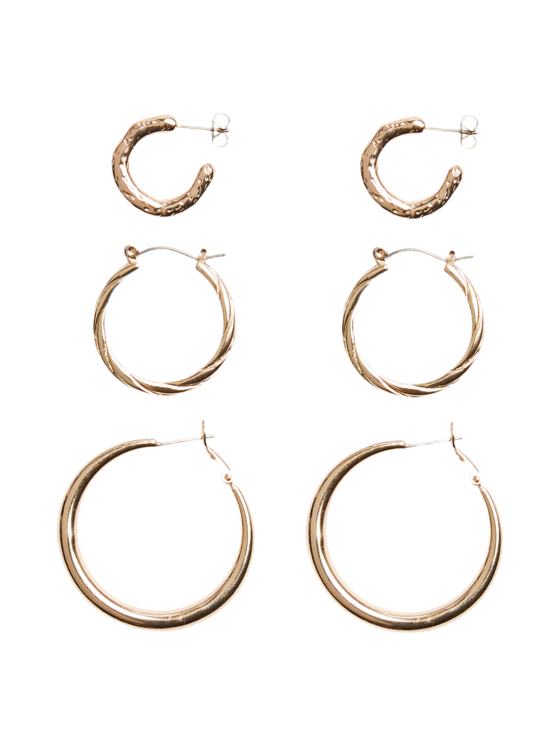 PIECES SILJA 3 PACK EARRINGS