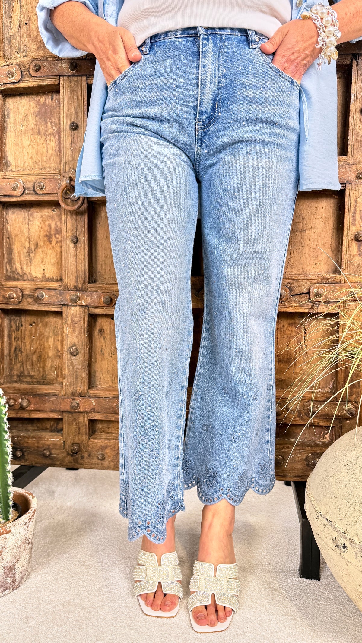 HOFFMANN GLITTER JEANS MC-5385