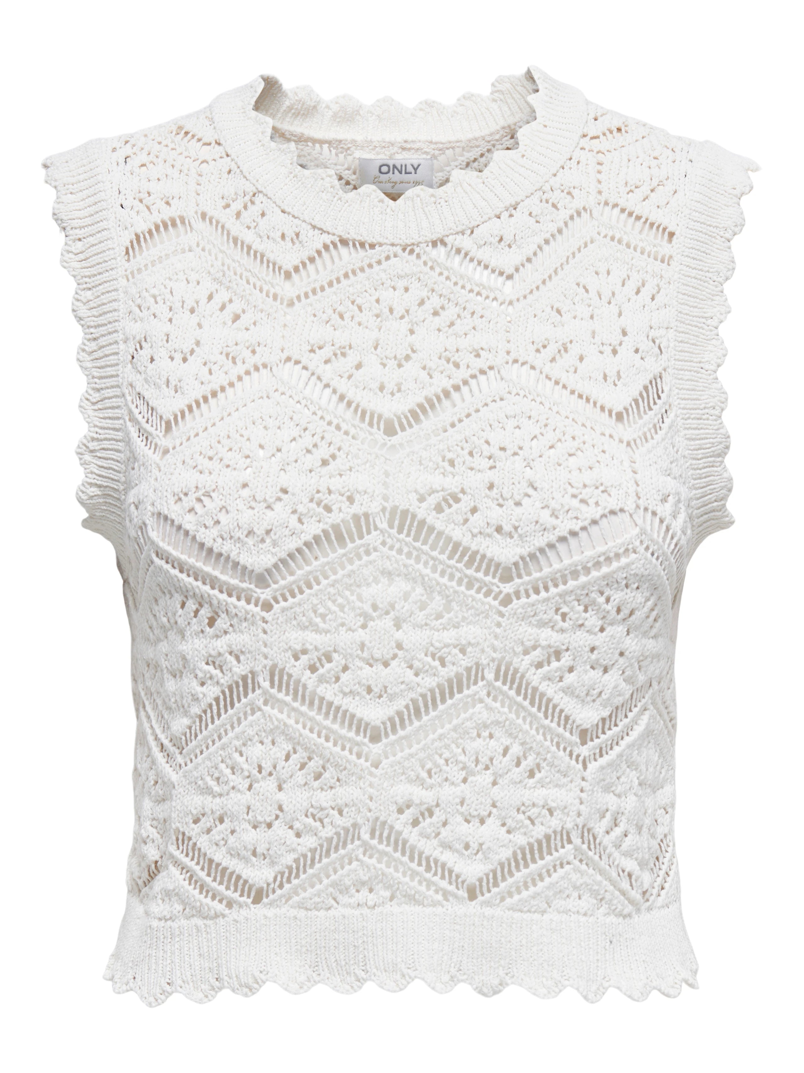 ONLY FRIDA LIFE SL STRUCTURE TOP KNIT